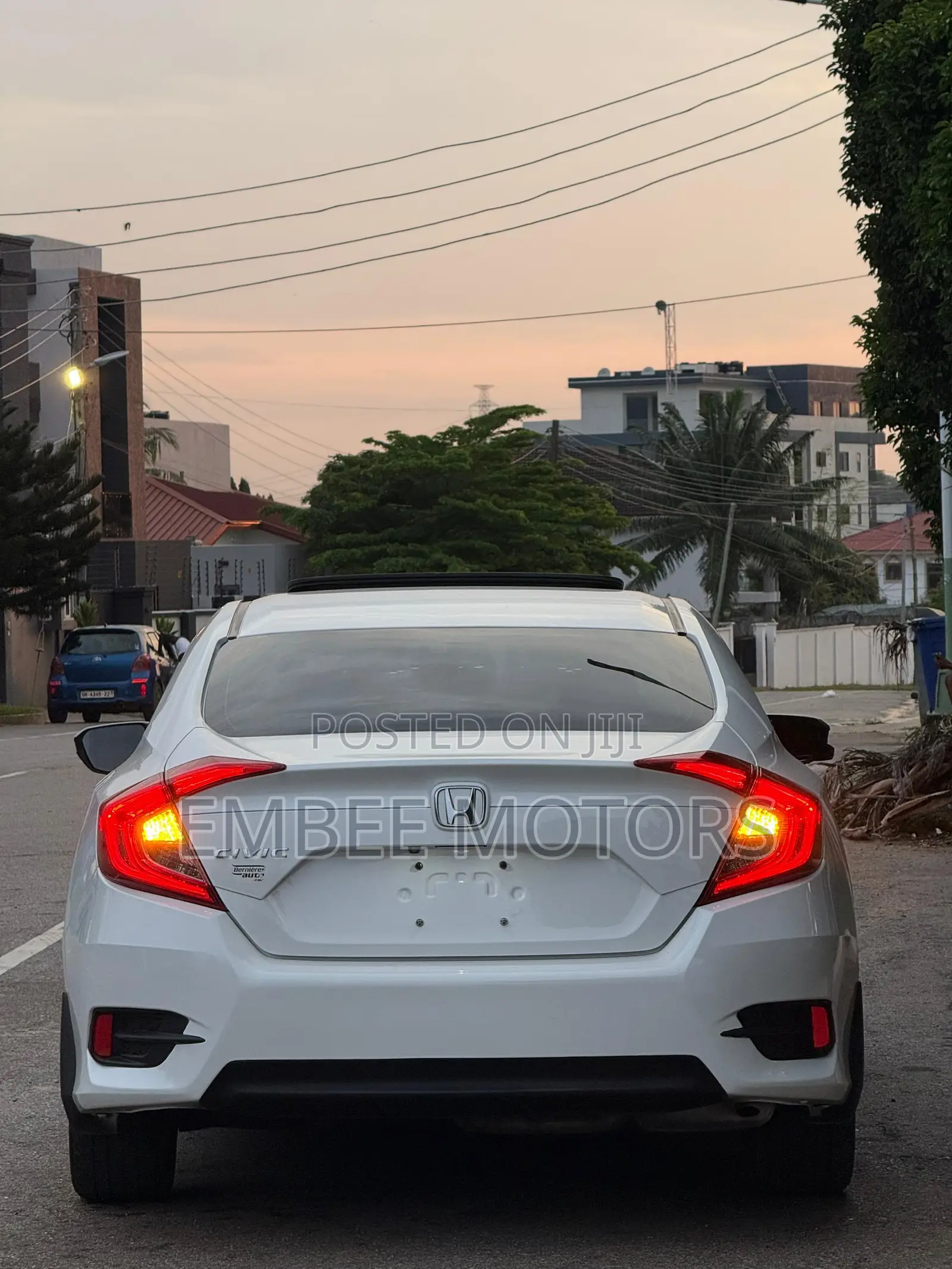 Honda Civic EX 4dr Sedan (1.5L 4cyl) 2016 White