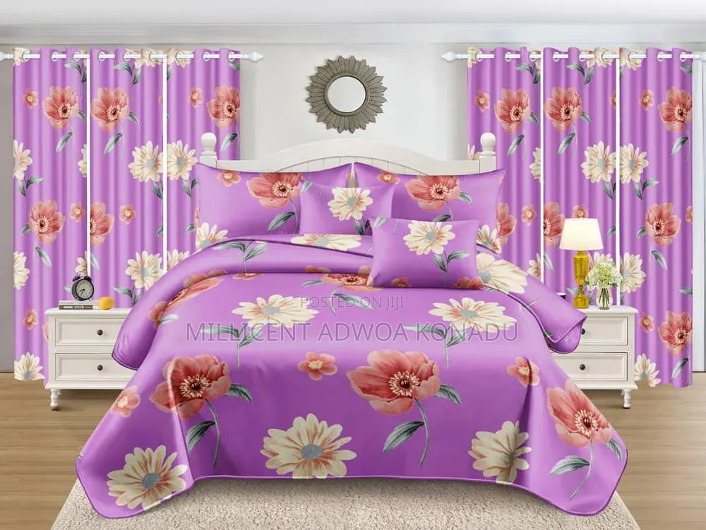 Bedsheets With Curtains