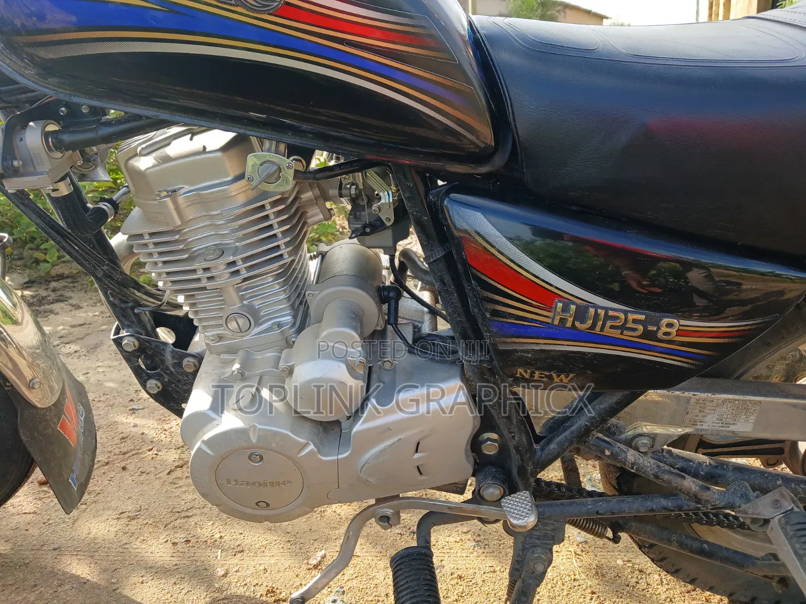 Haojue HJ125-8K 2026 Black