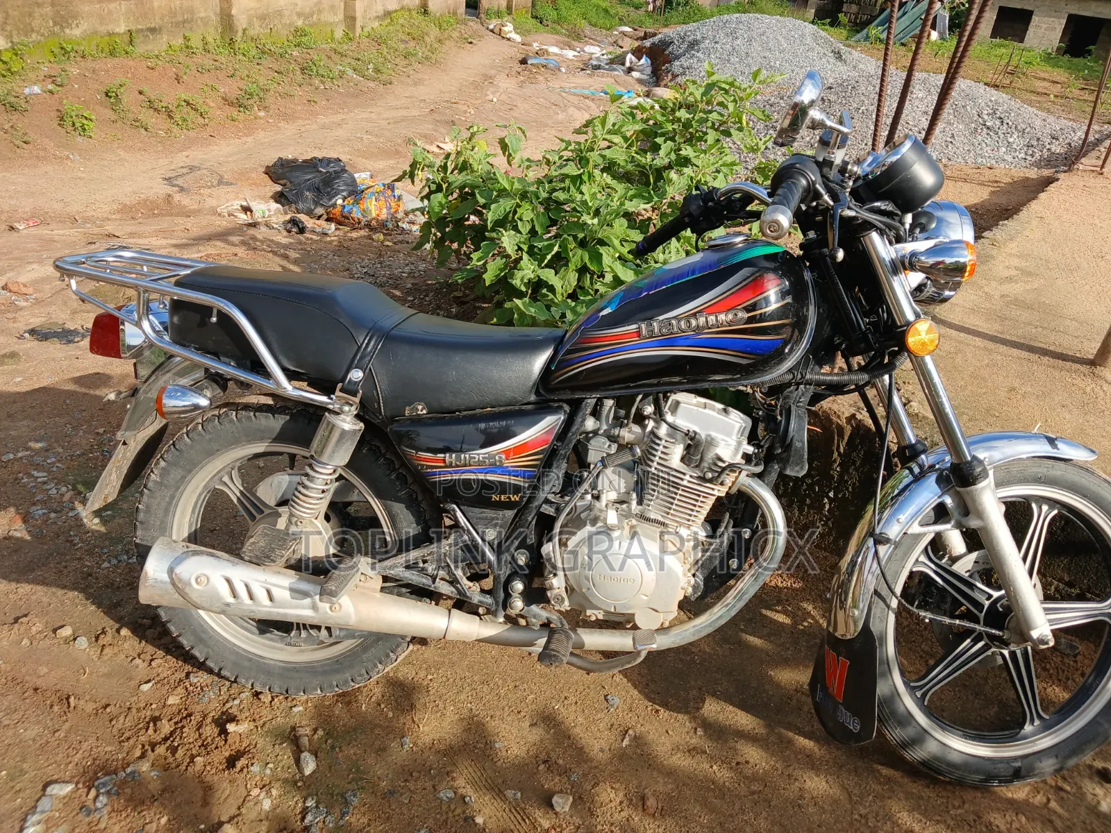 Haojue HJ125-8K 2026 Black