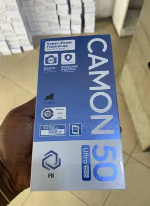 New Tecno Camon 50 Ultra 512 GB Blue
