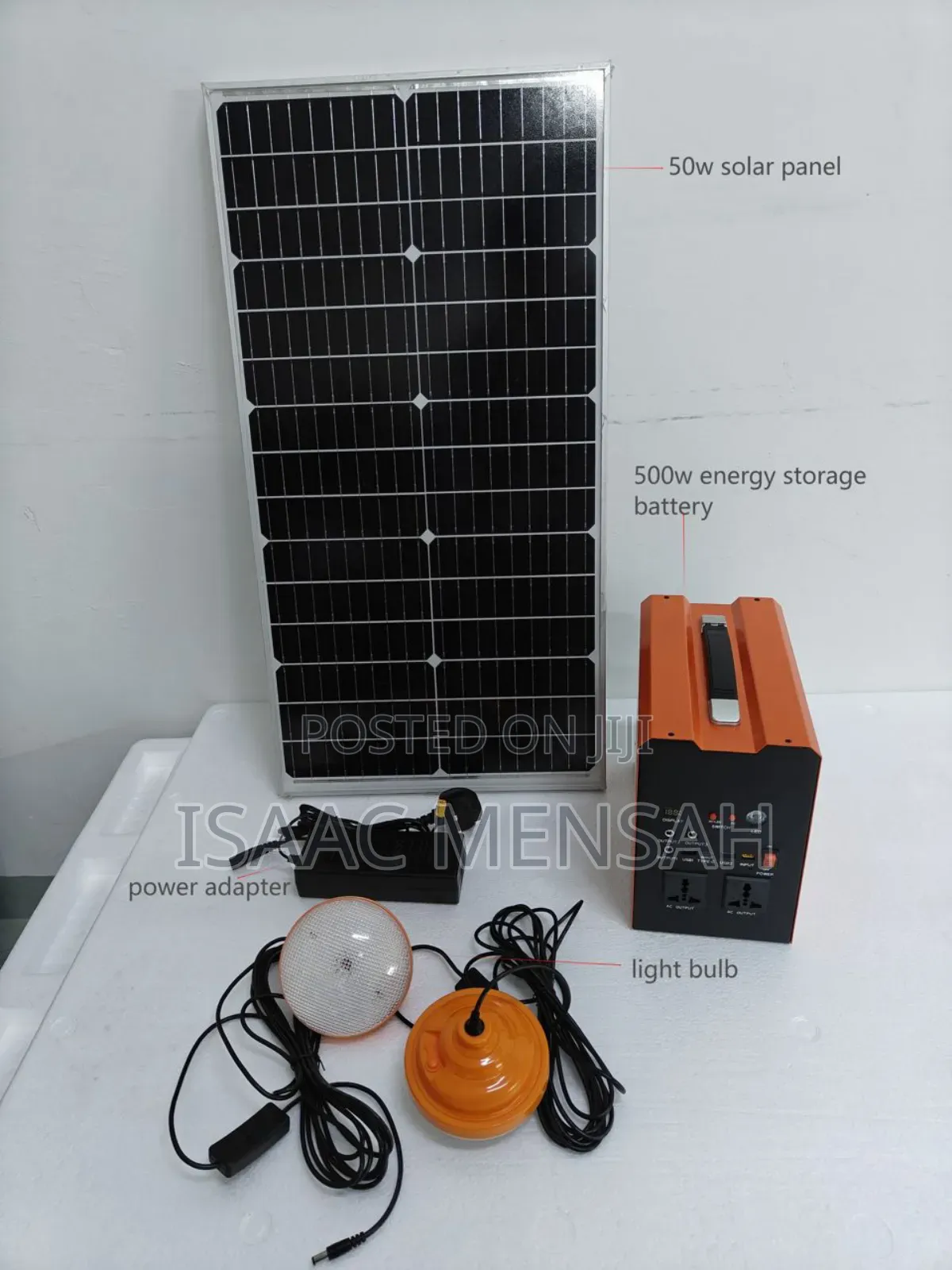 300w,500w and 1000w Sola Which Can Power Phone, Tv, Freezer,Laptop,Fan