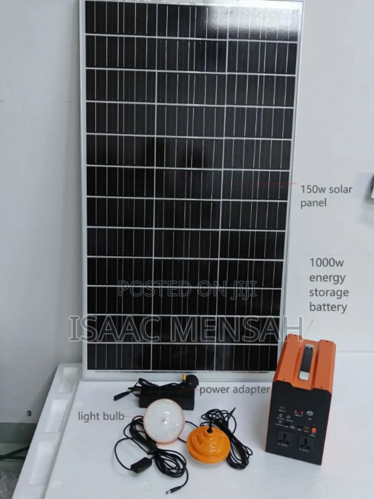 300w,500w and 1000w Sola Which Can Power Phone, Tv, Freezer,Laptop,Fan