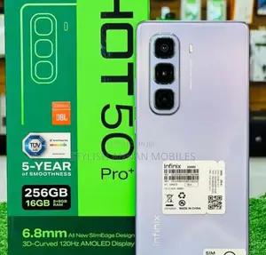 New Infinix Hot 50 Pro+ 4G 256 GB Purple