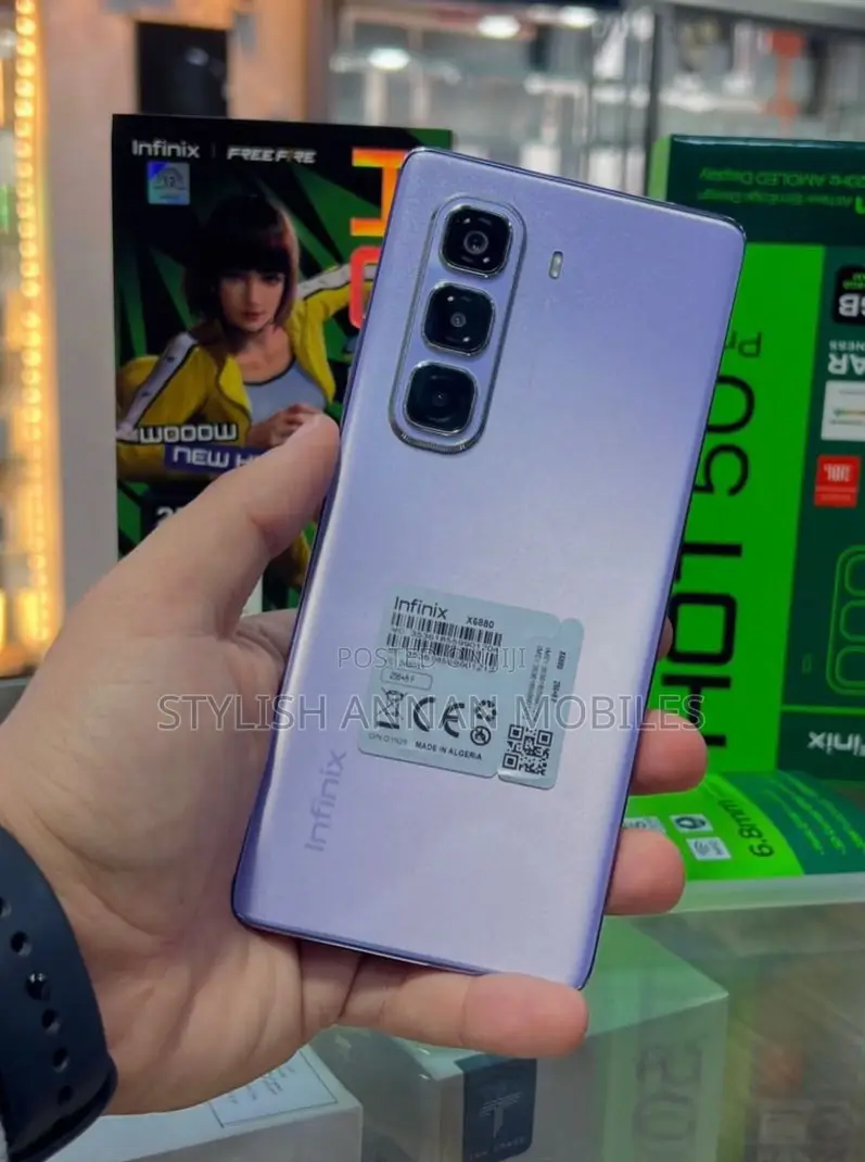 New Infinix Hot 50 Pro+ 4G 256 GB Purple