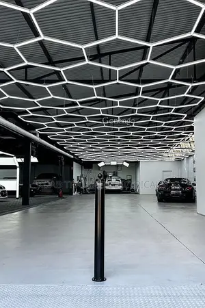 8 Grid Hexagon Light