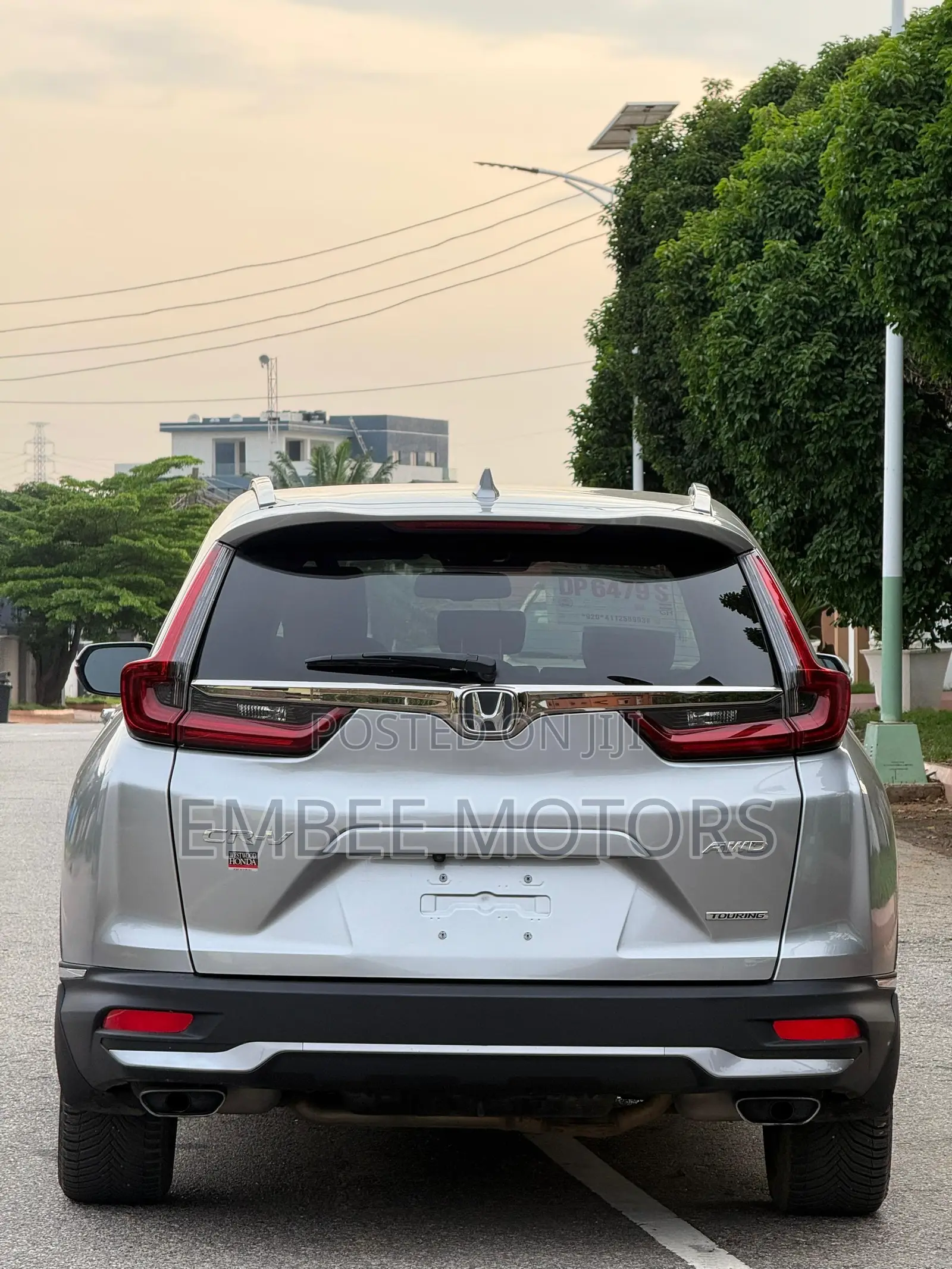 Honda CR-V Touring AWD 2020 Silver