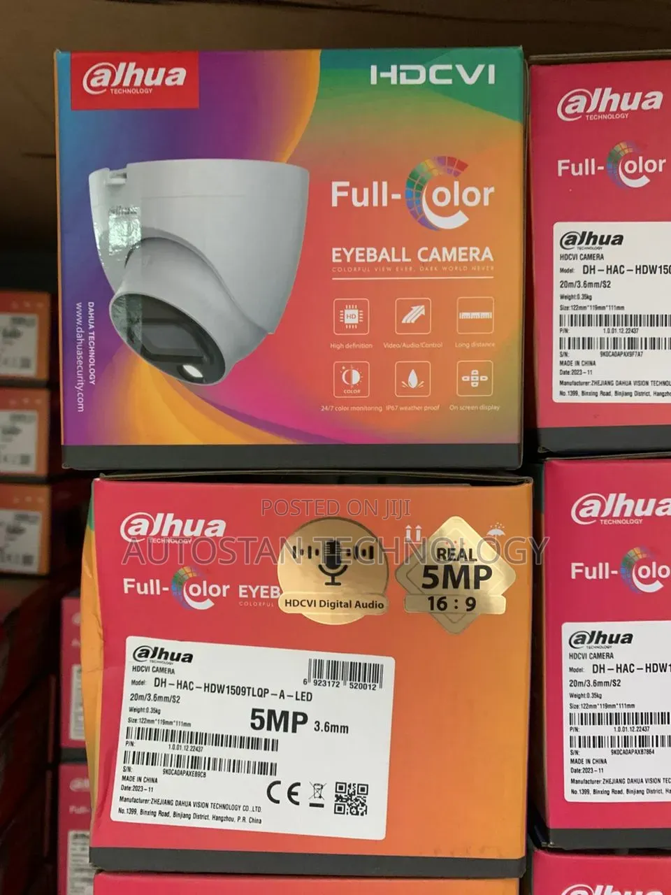 2mp Indoor and Outdoor 8channel Analog CCTV Camera