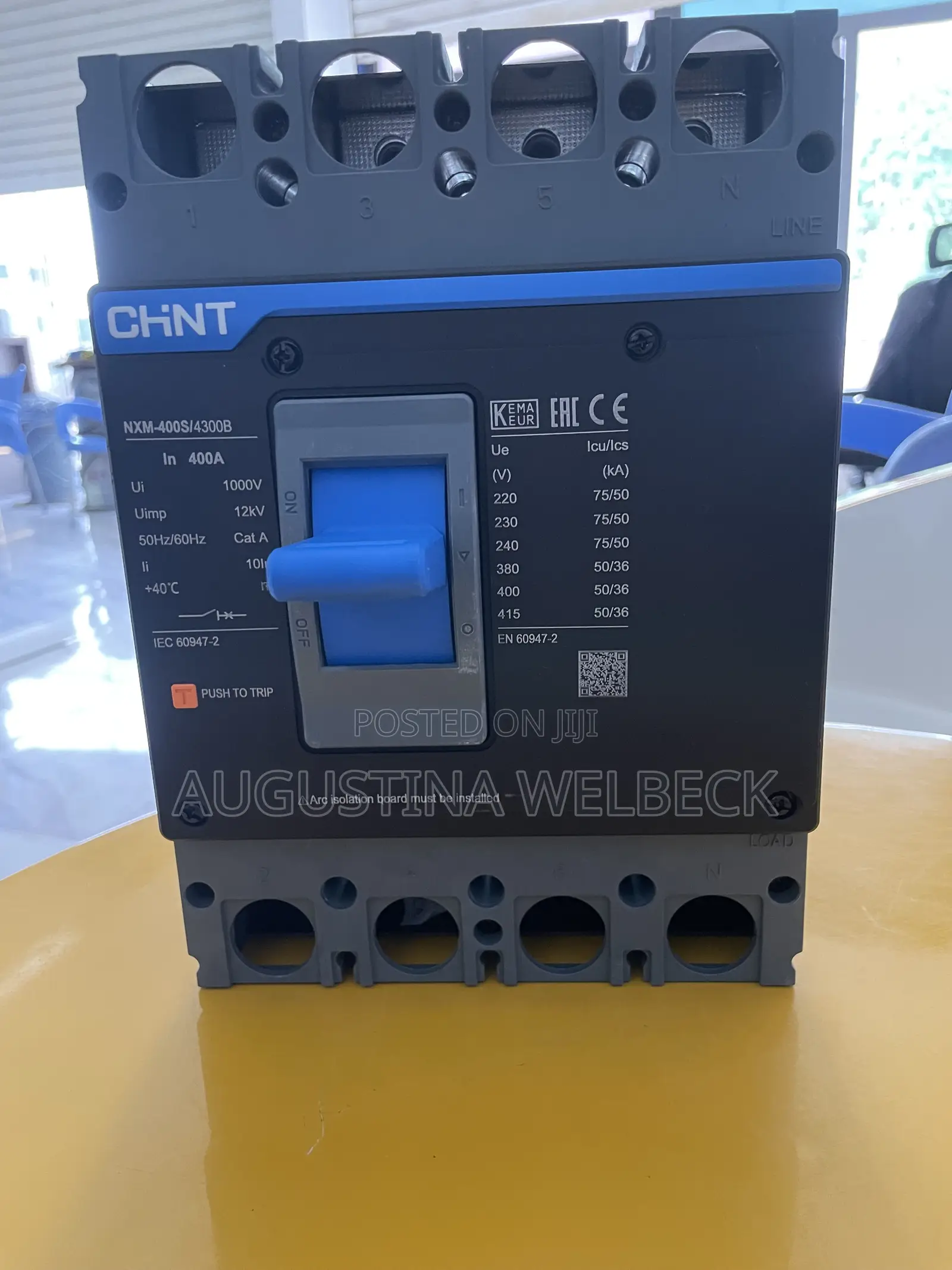 Molded Case Circuit Breaker(Mccb)400amps