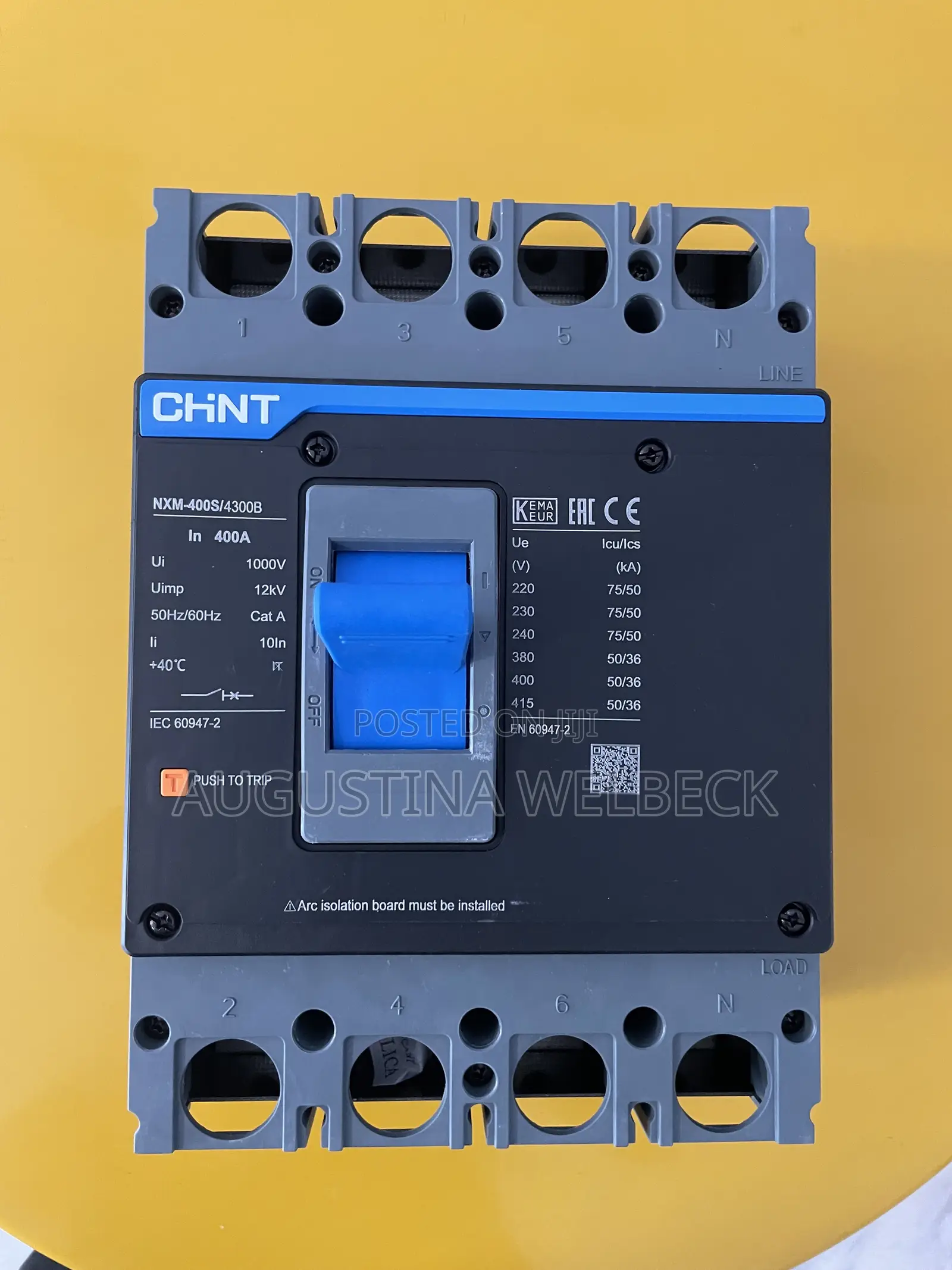 Molded Case Circuit Breaker(Mccb)400amps