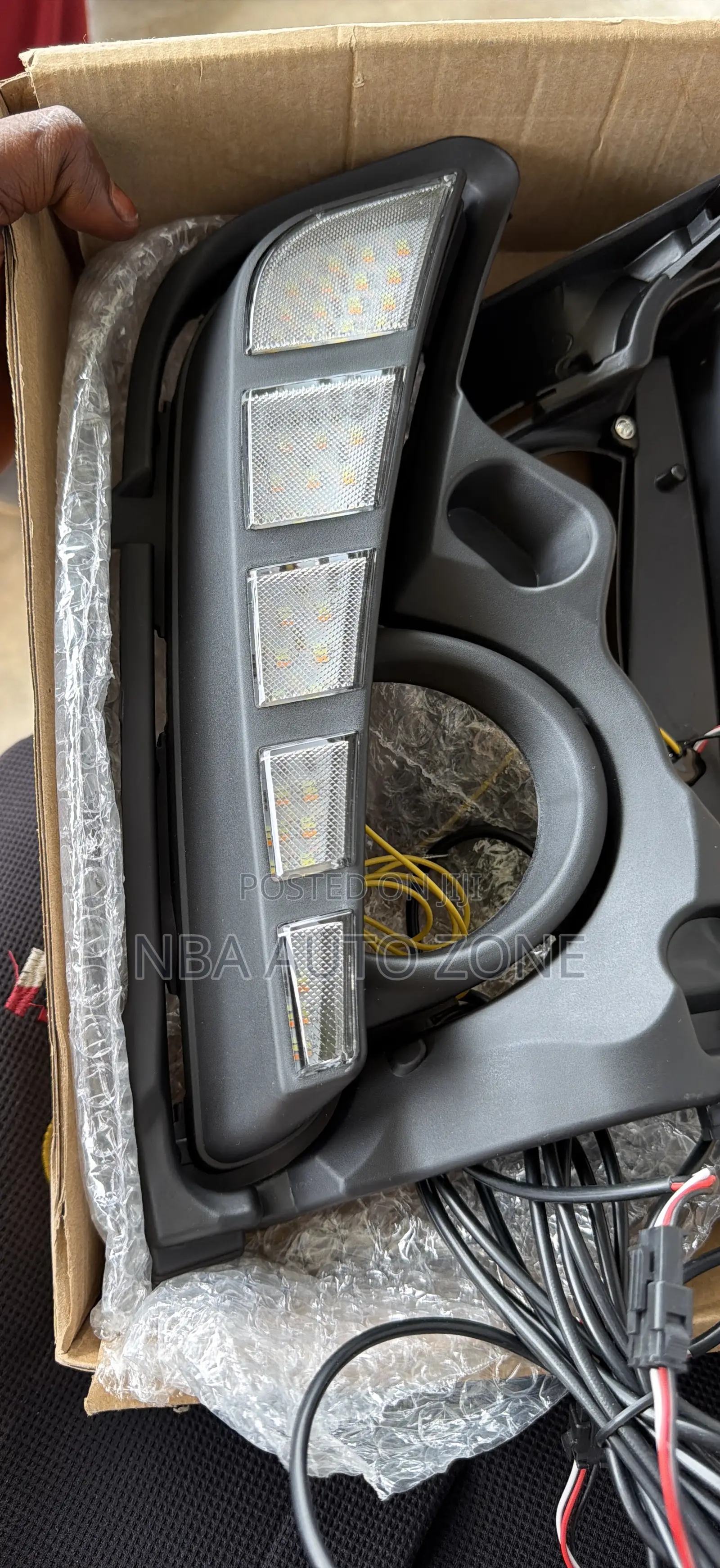 Toyota Highlander 2017-2020 Full Led Fog Light Covers