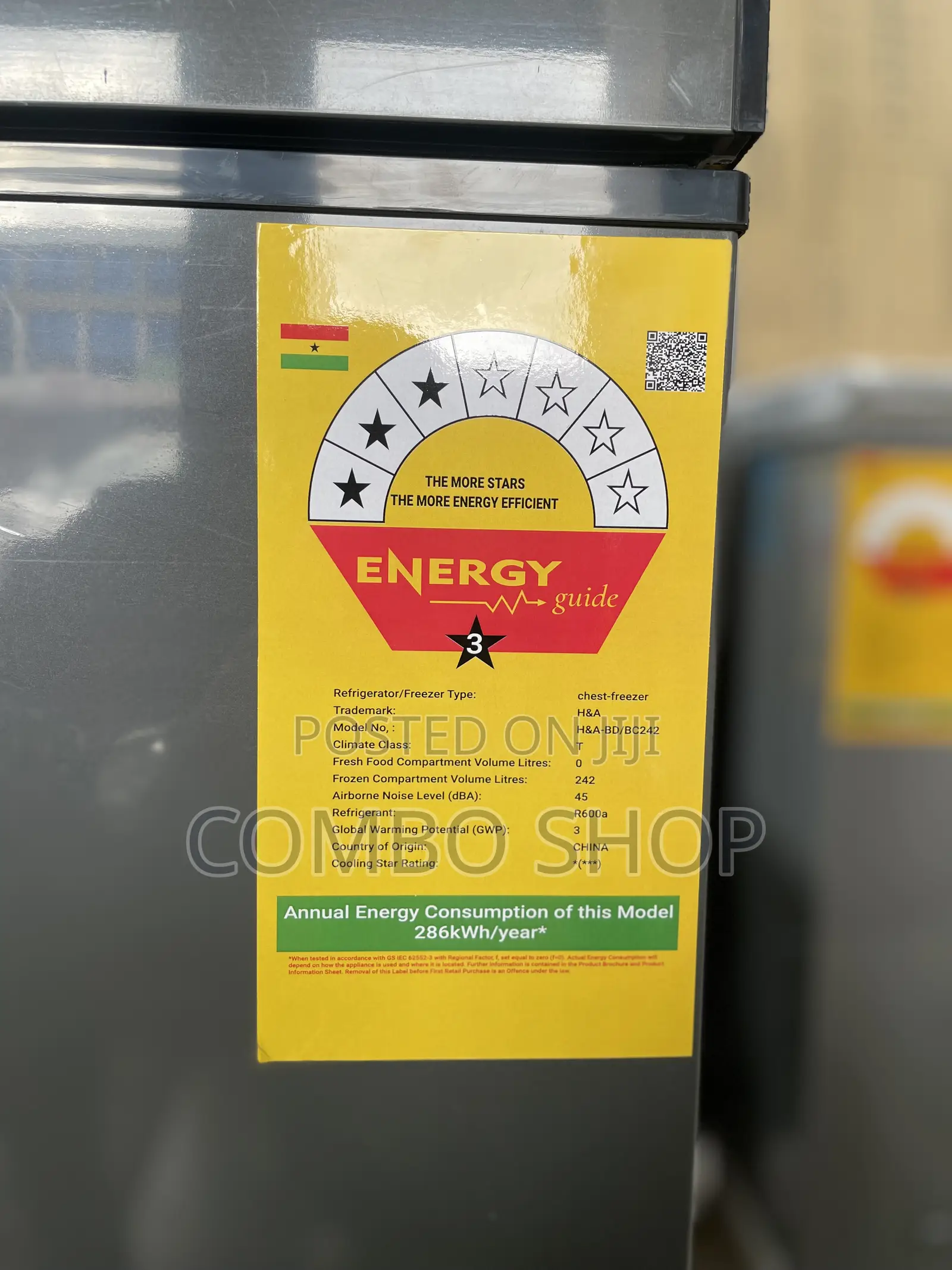 H a 242l Chest Freezer