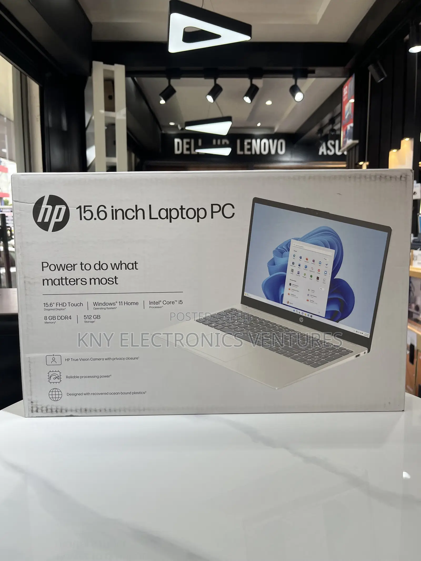 New Laptop HP 15 8GB Intel Core i5 SSD 512GB