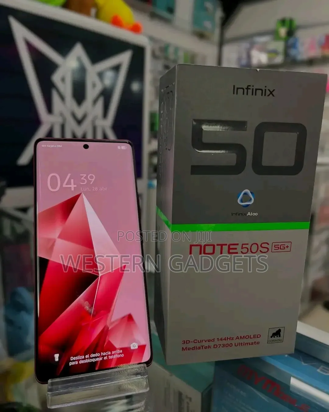 New Infinix Note 50s 256 GB Rose Gold
