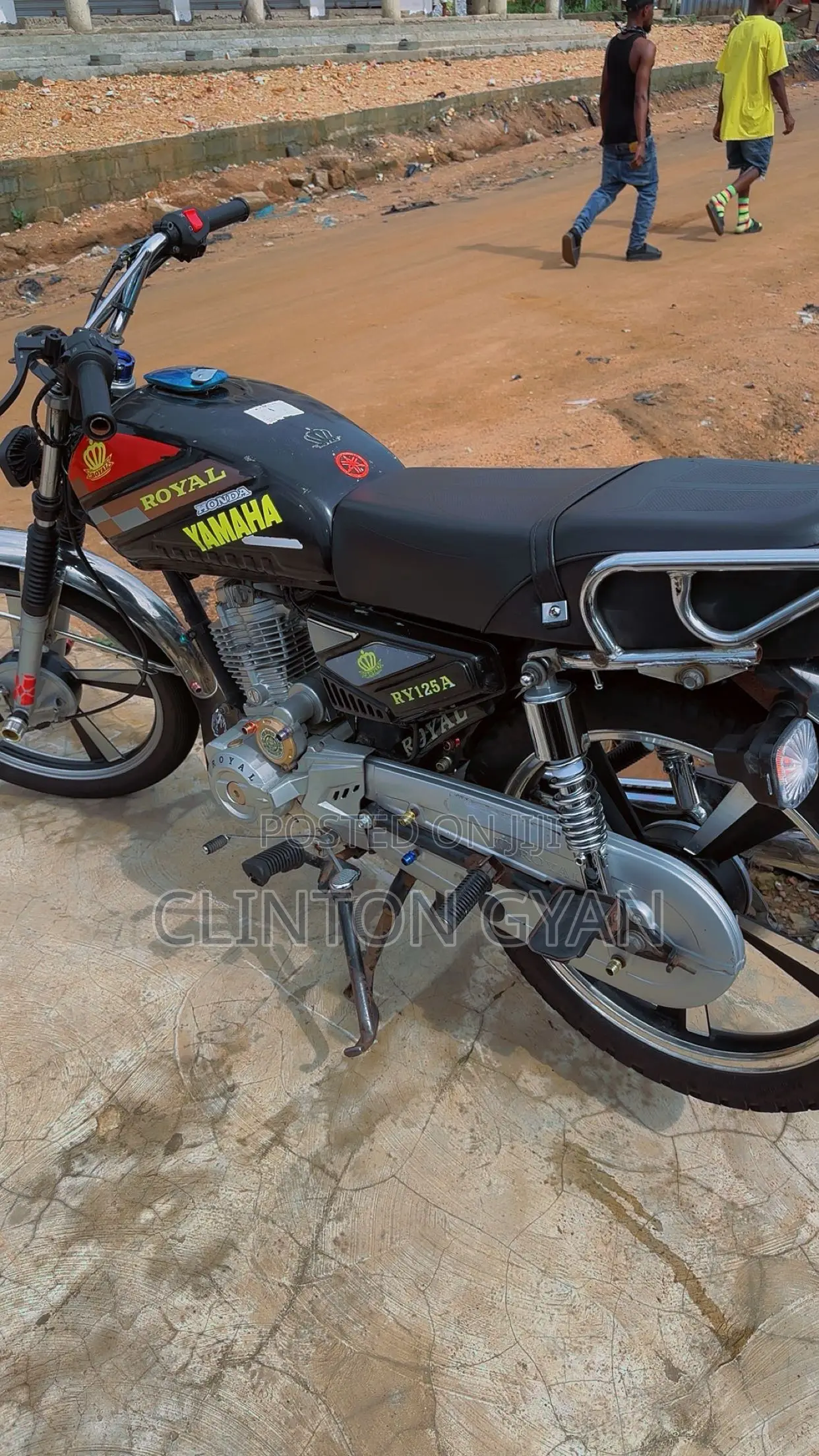 New Royal RY125 2023 Black