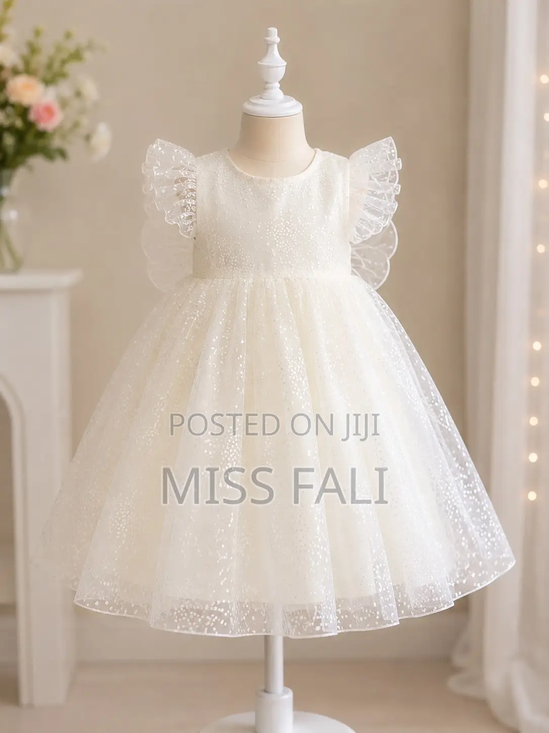 Butterfly Angel Princess Dress. 1-2years