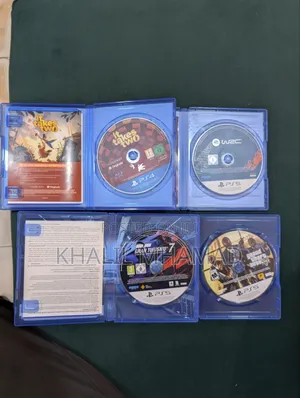 4 Games for Play Station 5