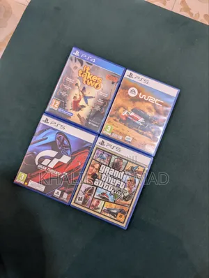 4 Games for Play Station 5