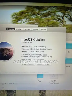 Laptop Apple MacBook 2015 4GB Intel Core i5 SSD 128GB