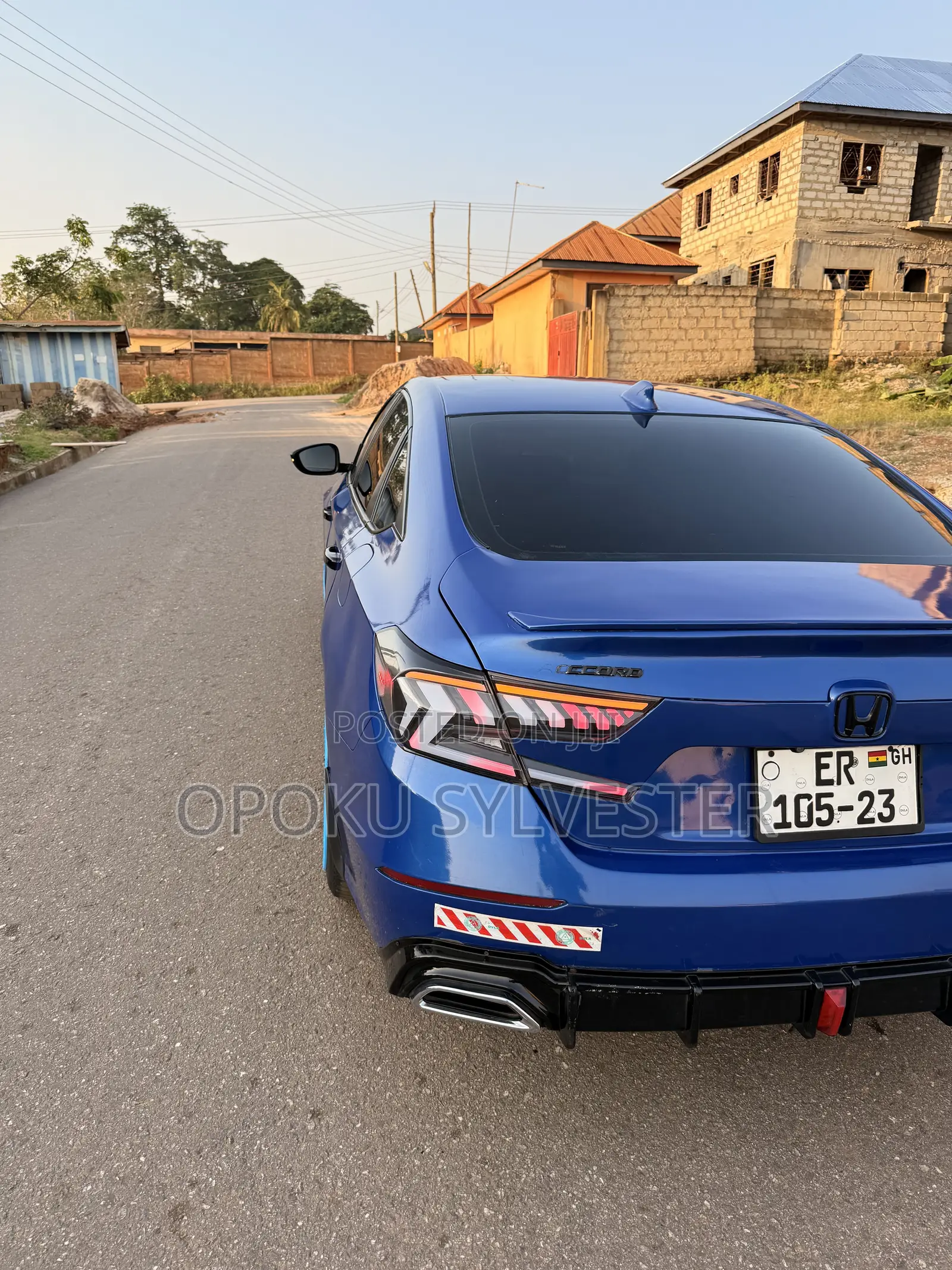 Honda Accord Sport 2018 Blue