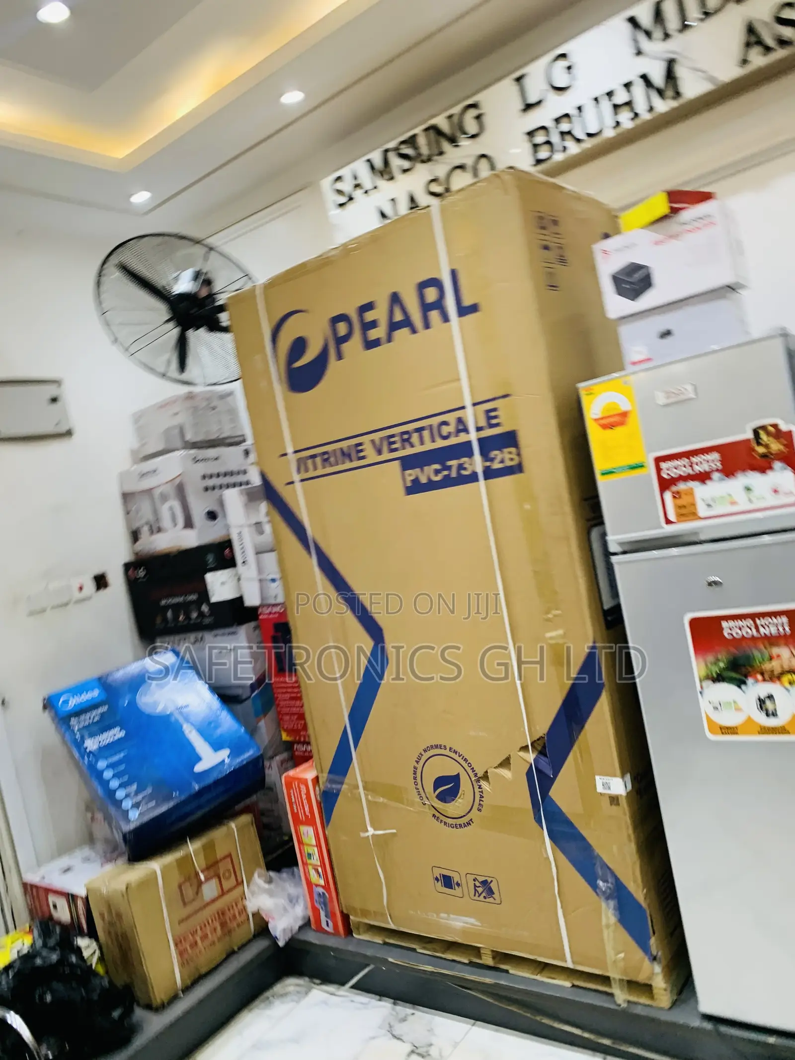 Super Best Pearl 610liter Double Door Display Fridge Cooler PVC-730-2b