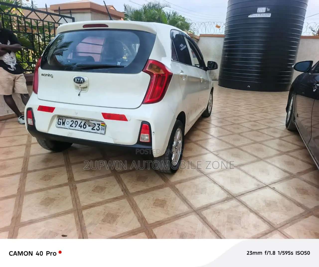 Kia Morning 2015 White