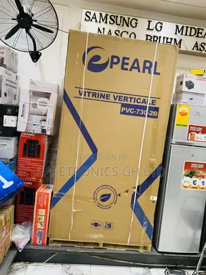 Kindly Buy Pearl 610liter Double Door Display Fridge Cooler PVC-730-2b