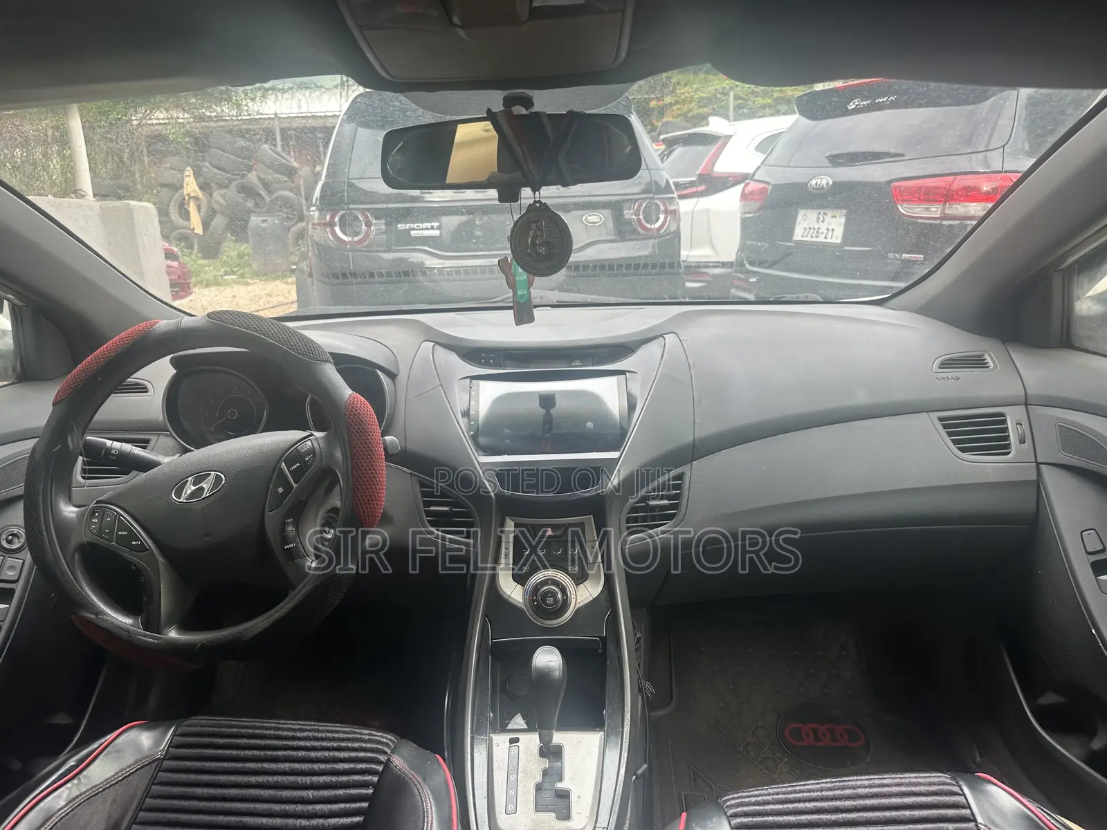 Hyundai Elantra GLS Sedan FWD (1.8L 4cyl 6M) 2013 White