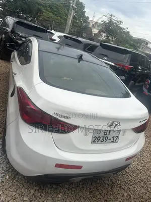 Hyundai Elantra GLS Sedan FWD (1.8L 4cyl 6M) 2013 White