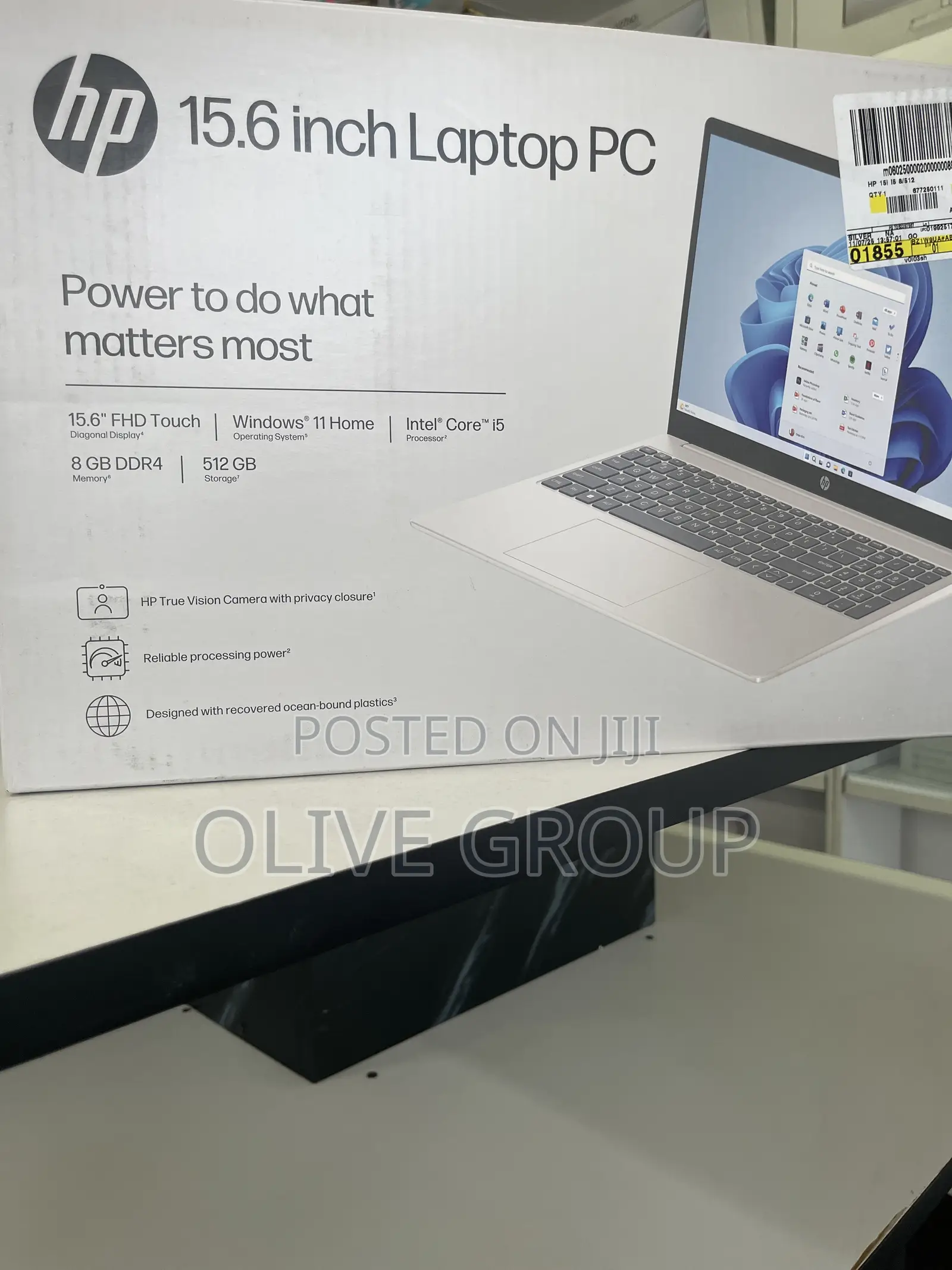 New Laptop HP 15 8GB Intel Core i5 SSD 512GB
