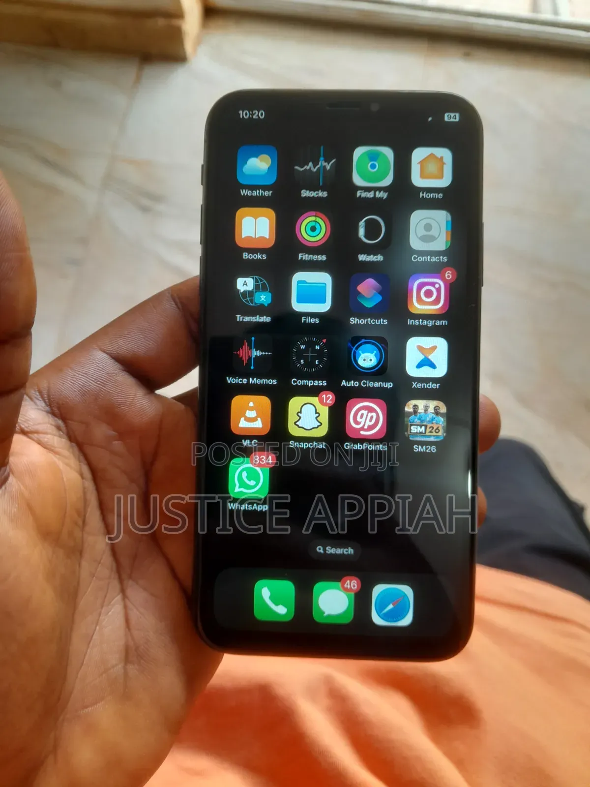 Apple iPhone X 64 GB Black