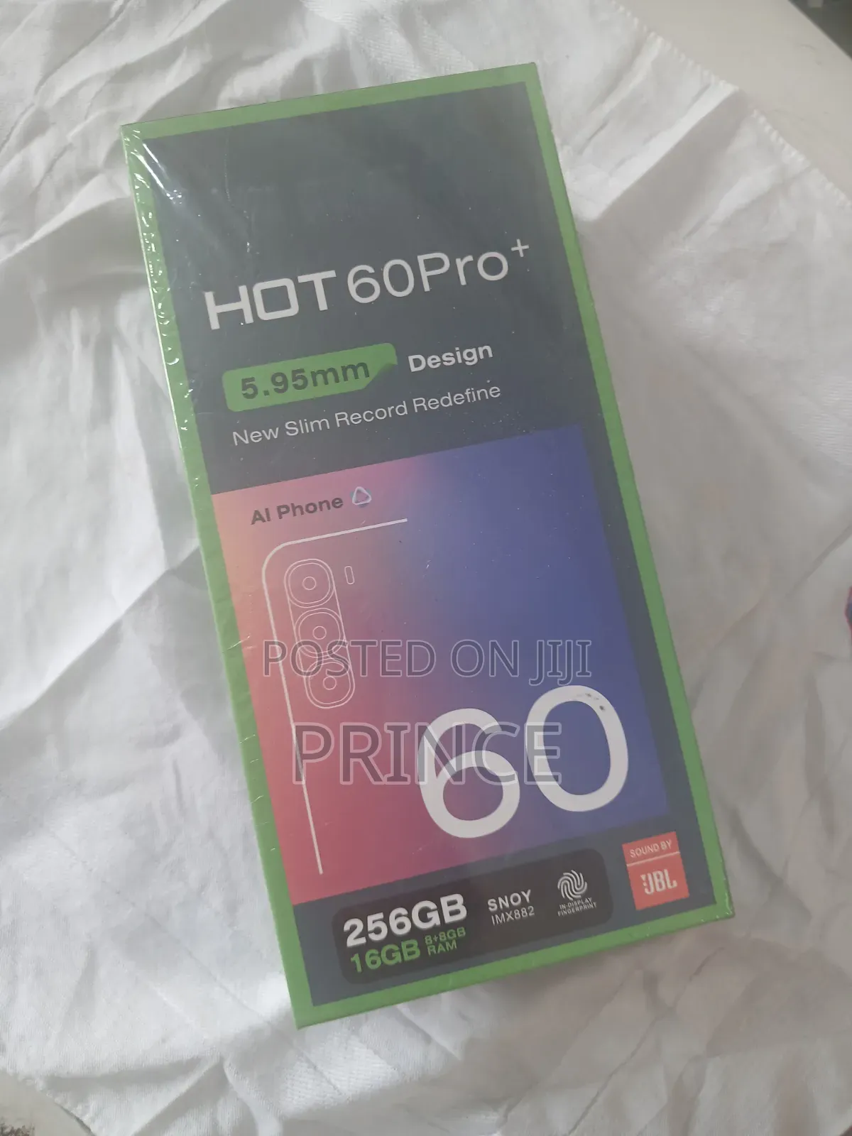 New Infinix Hot 60 Pro+ 256 GB Blue