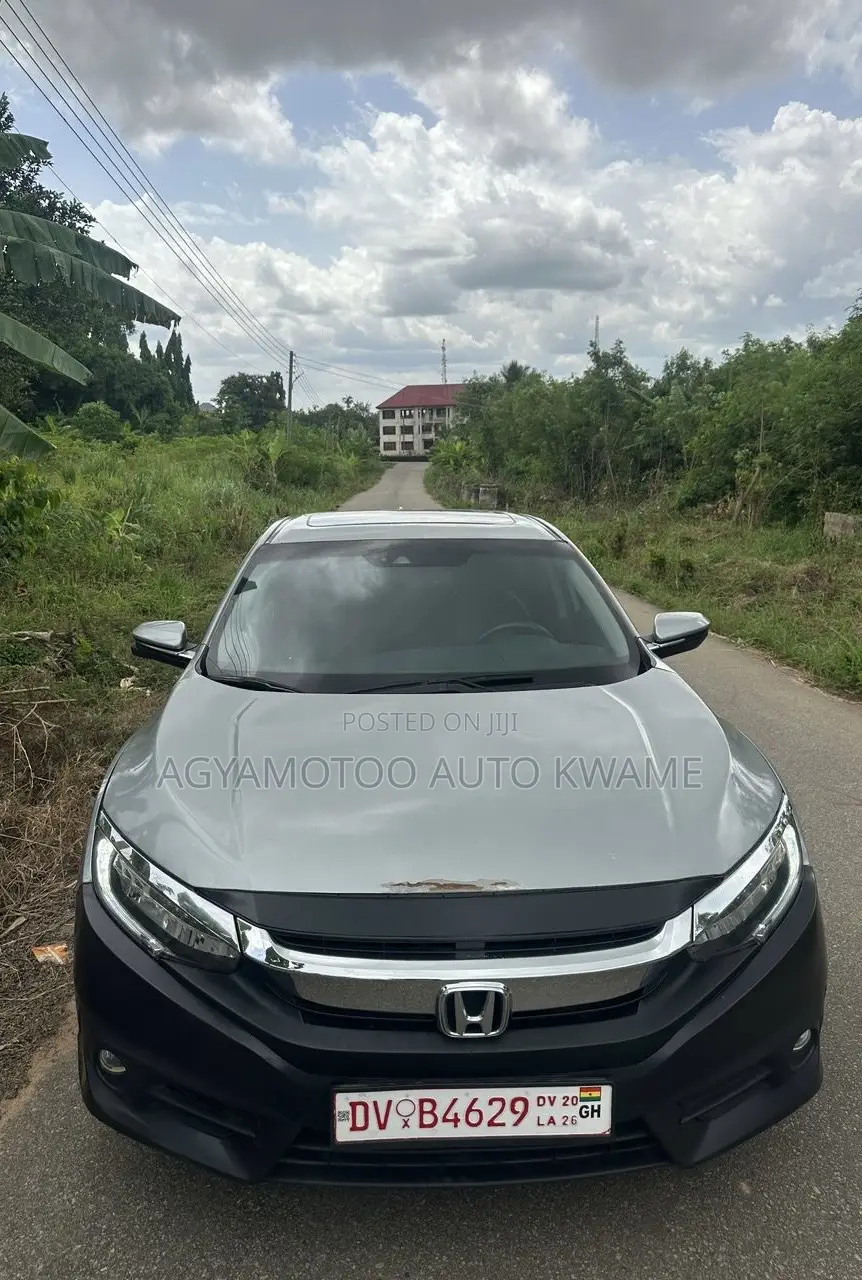 Honda Civic Touring Sedan 2018 Gray