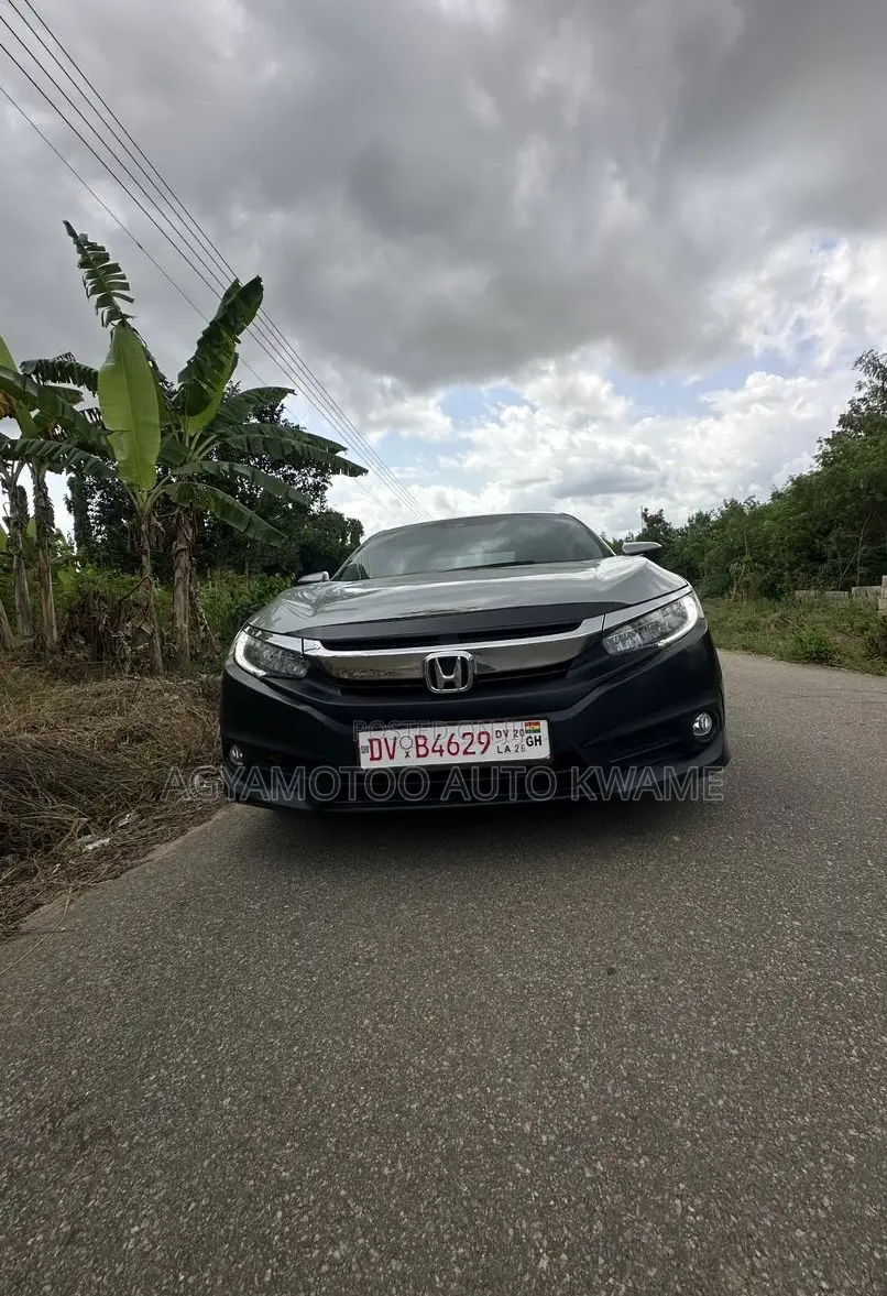 Honda Civic Touring Sedan 2018 Gray