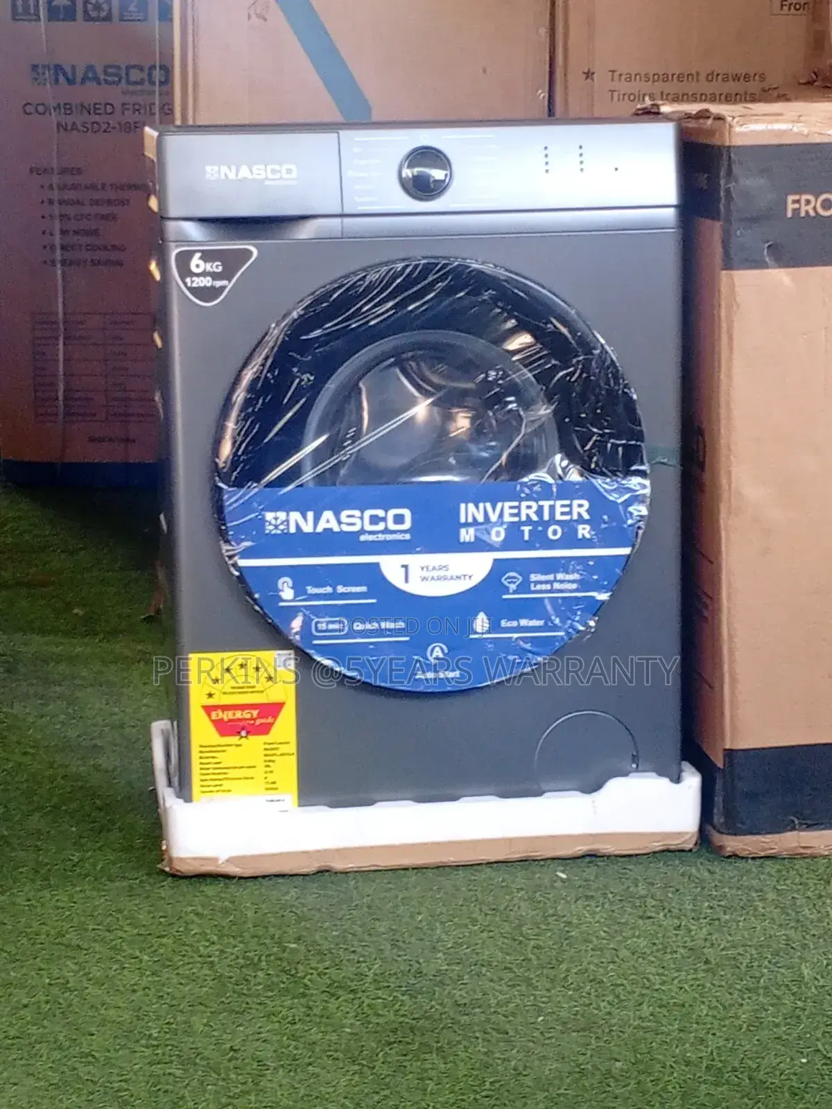 Nasco 6kg Front Load Washing Machine – Quiet Durable