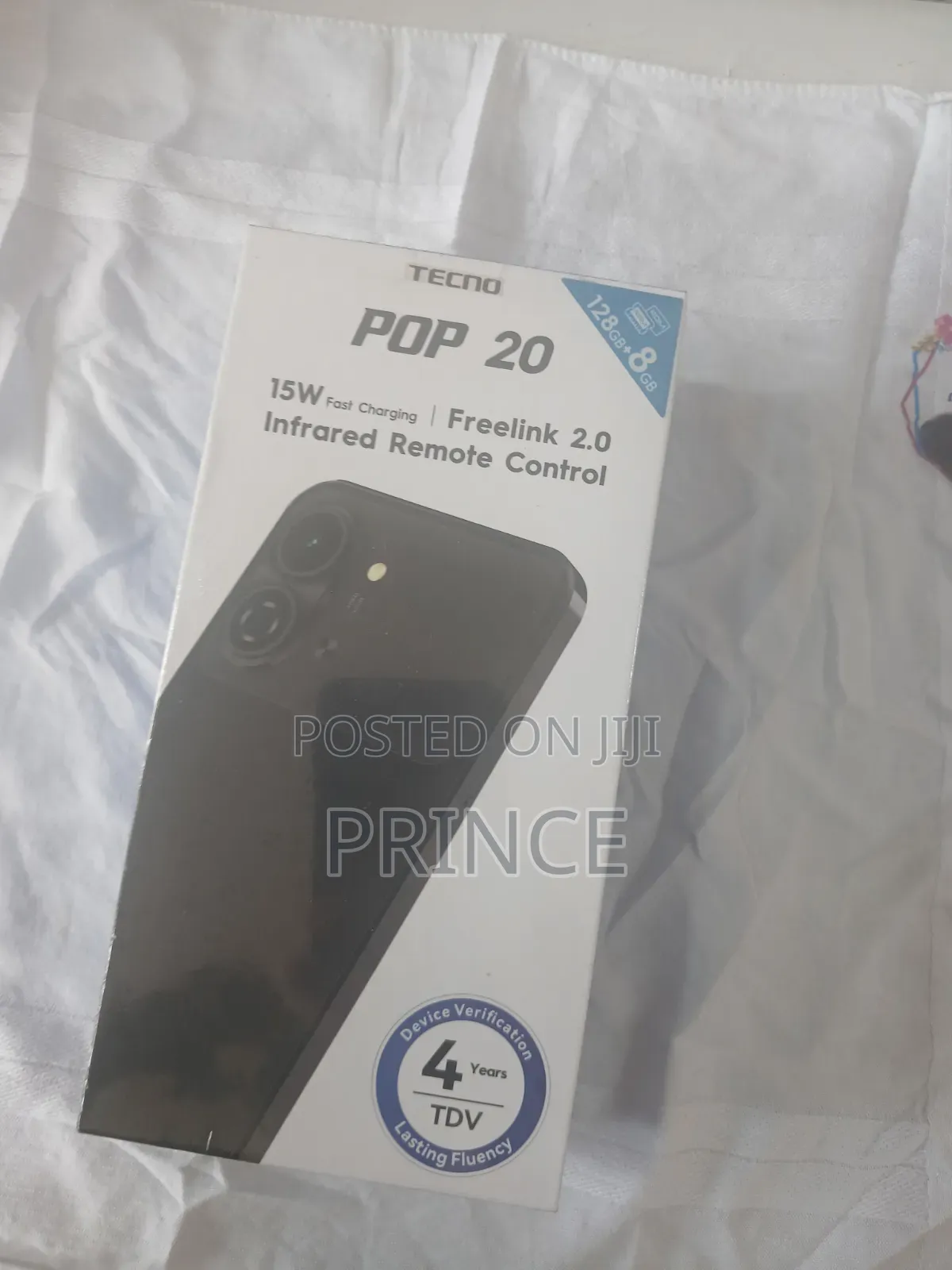 New Tecno Pop 20 128 GB Black