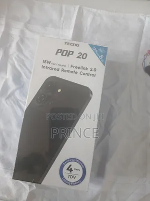 New Tecno Pop 20 128 GB Black