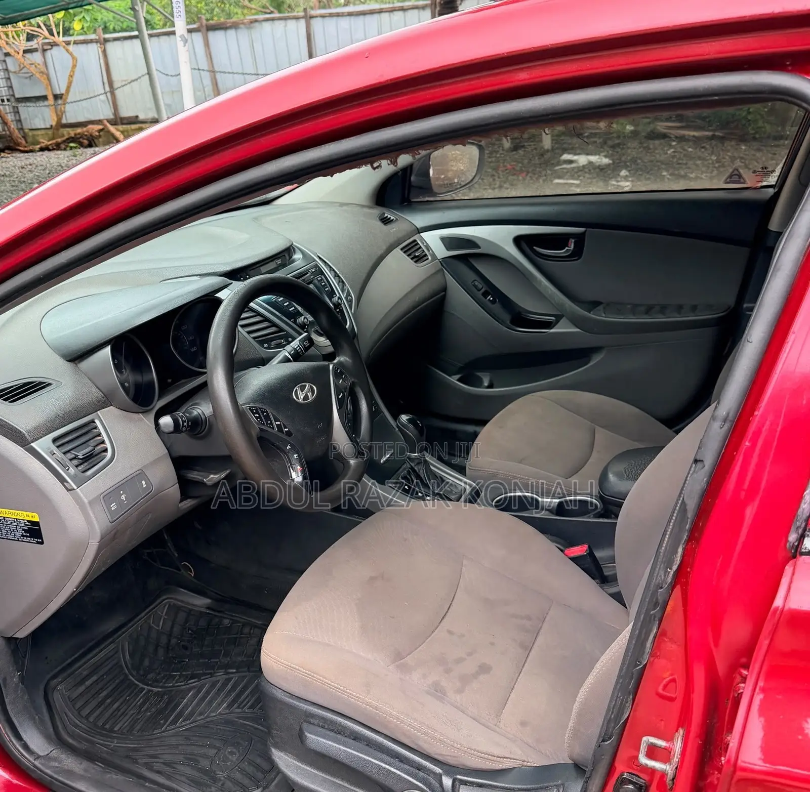 Hyundai Elantra 2015 Red