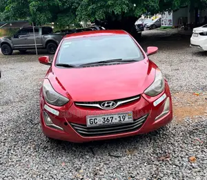 Hyundai Elantra 2015 Red