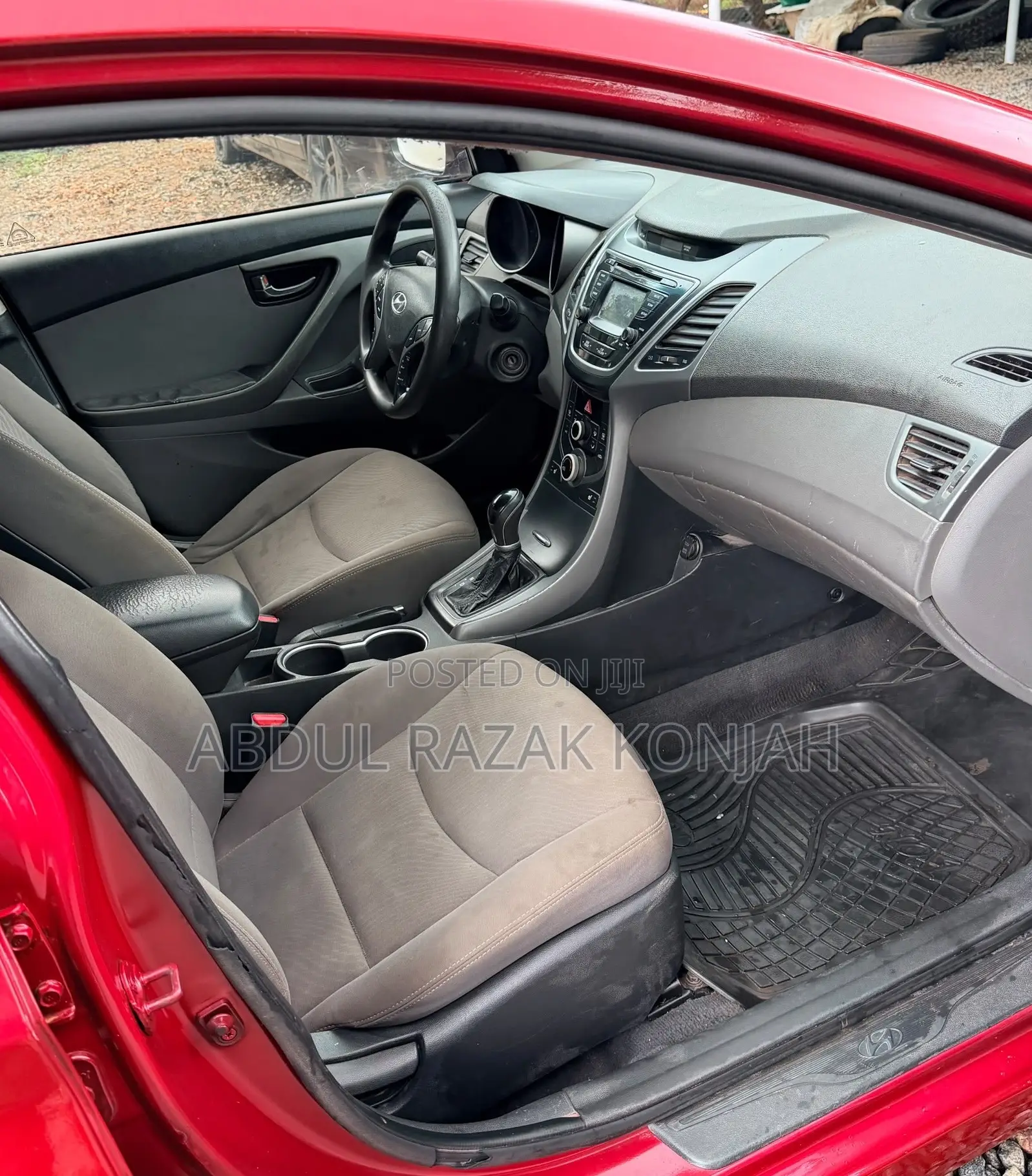 Hyundai Elantra 2015 Red
