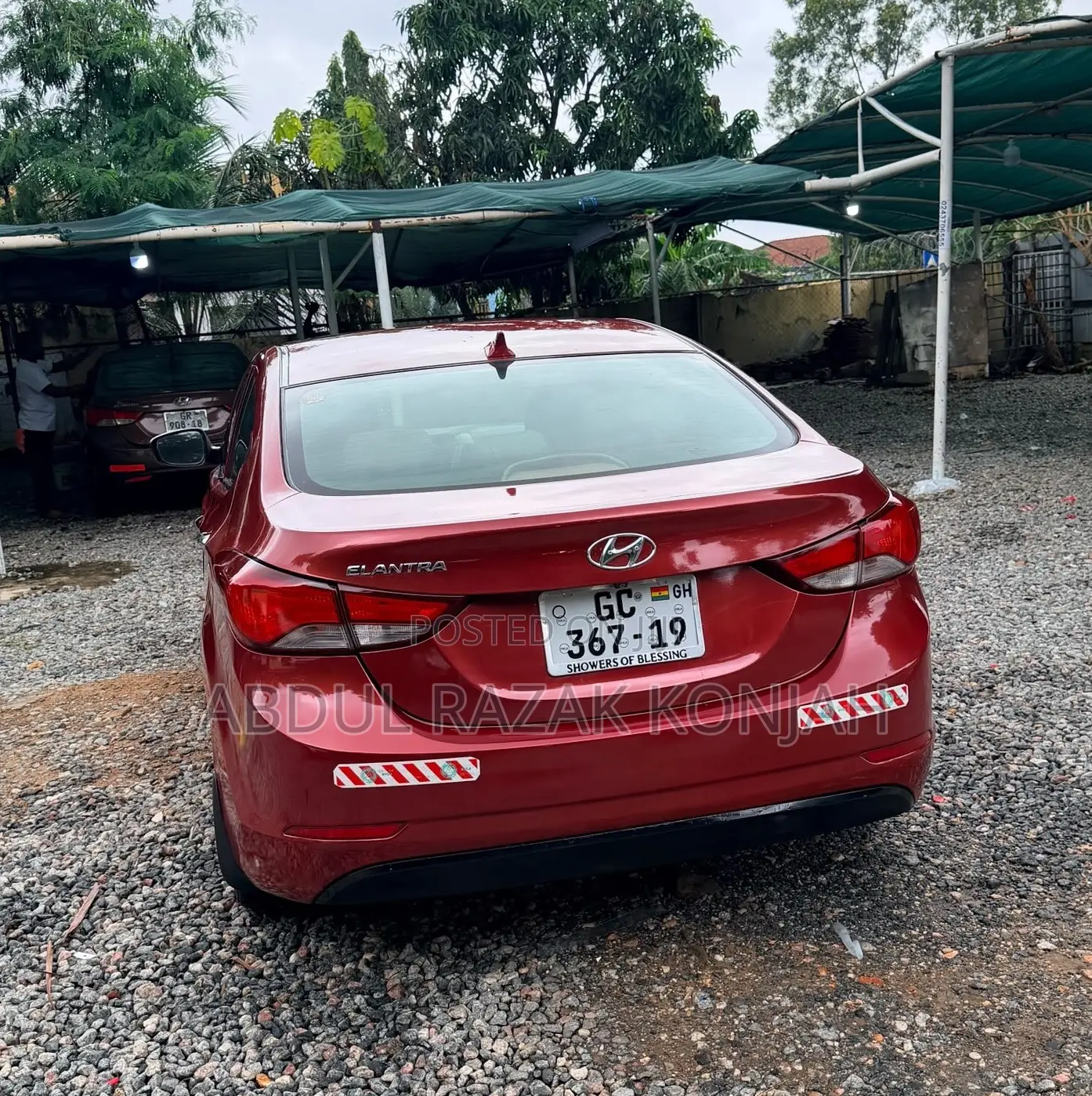 Hyundai Elantra 2015 Red
