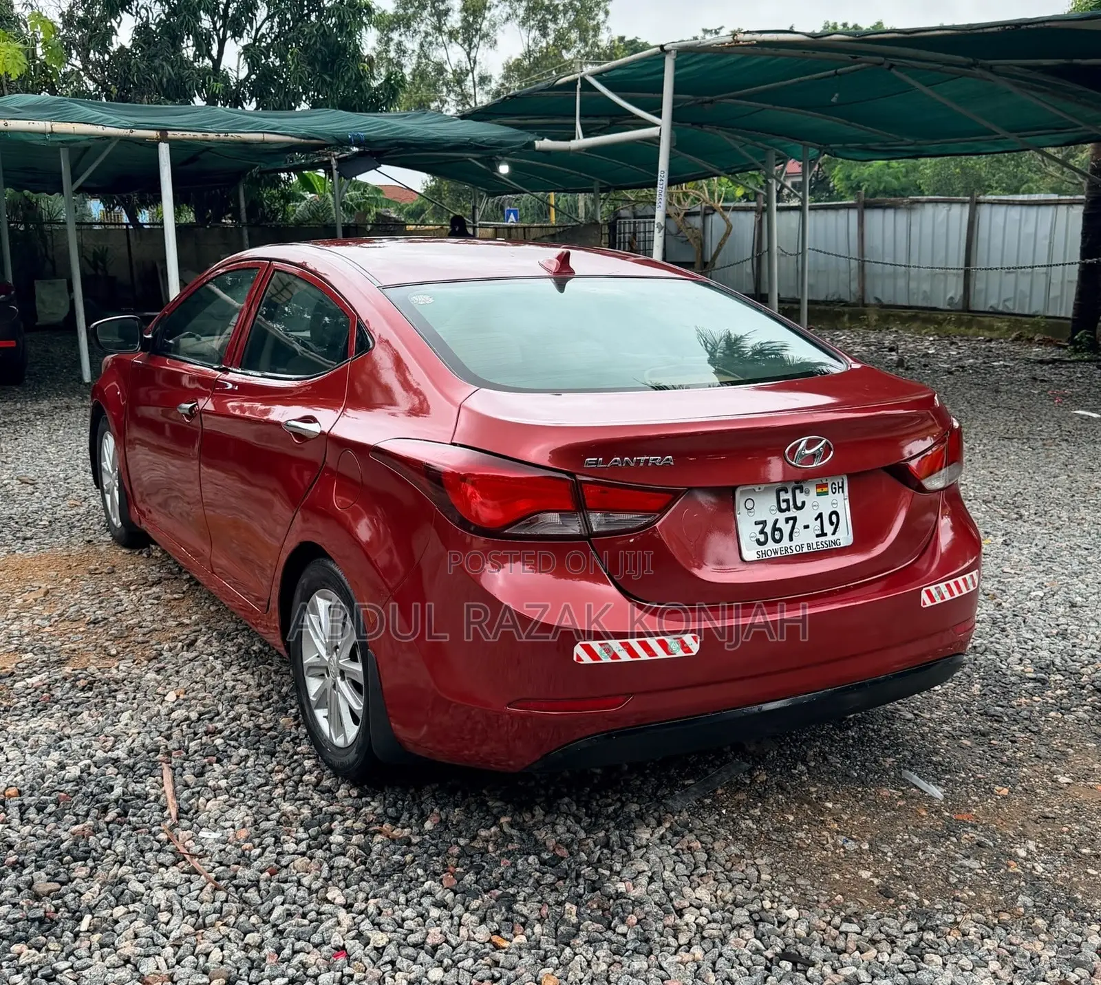 Hyundai Elantra 2015 Red