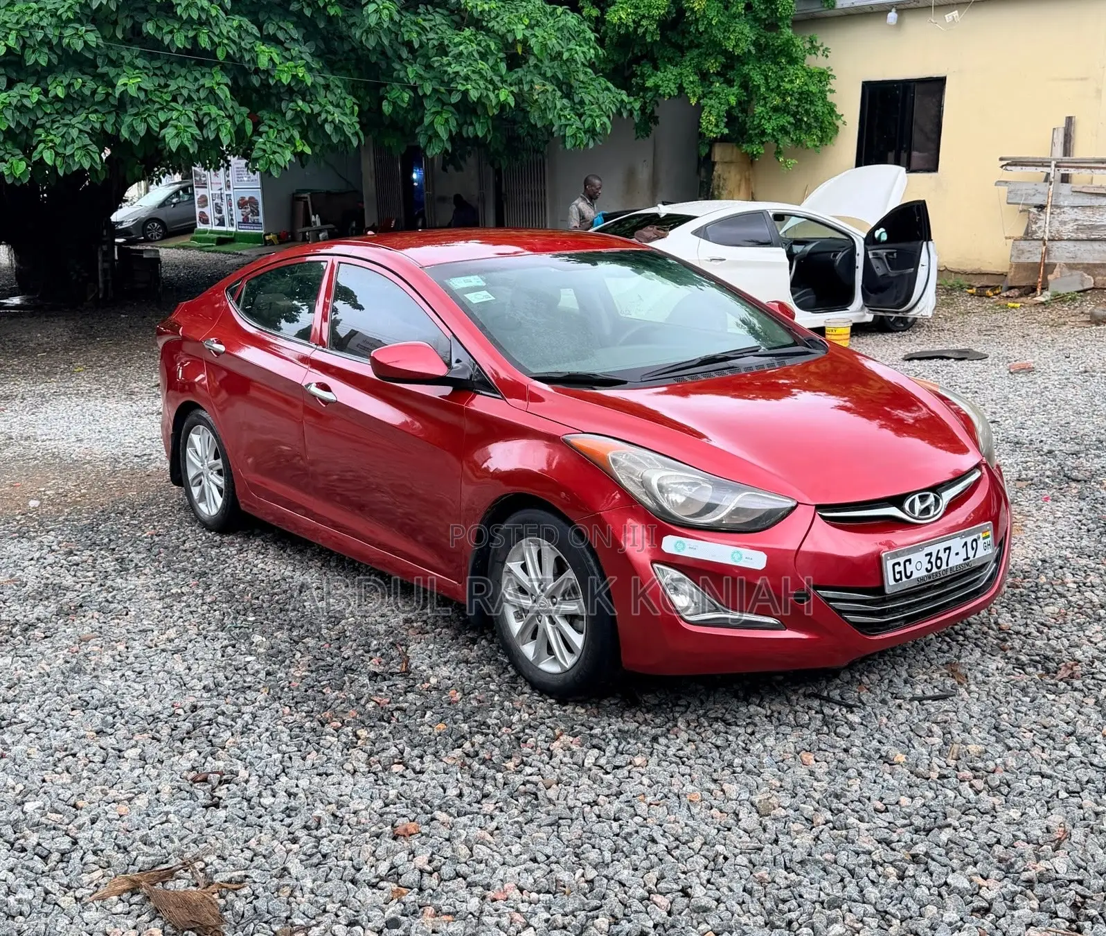 Hyundai Elantra 2015 Red