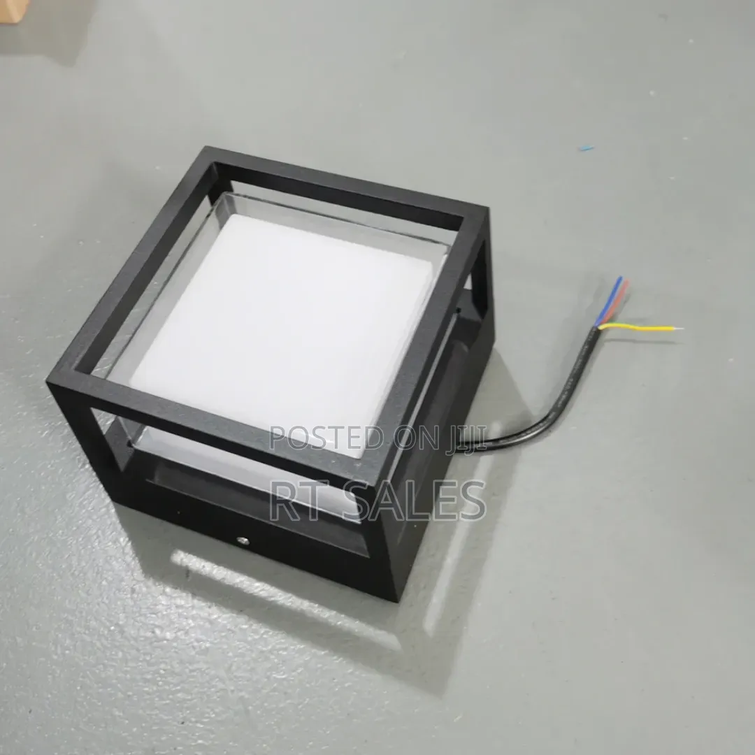 Black Wall Light