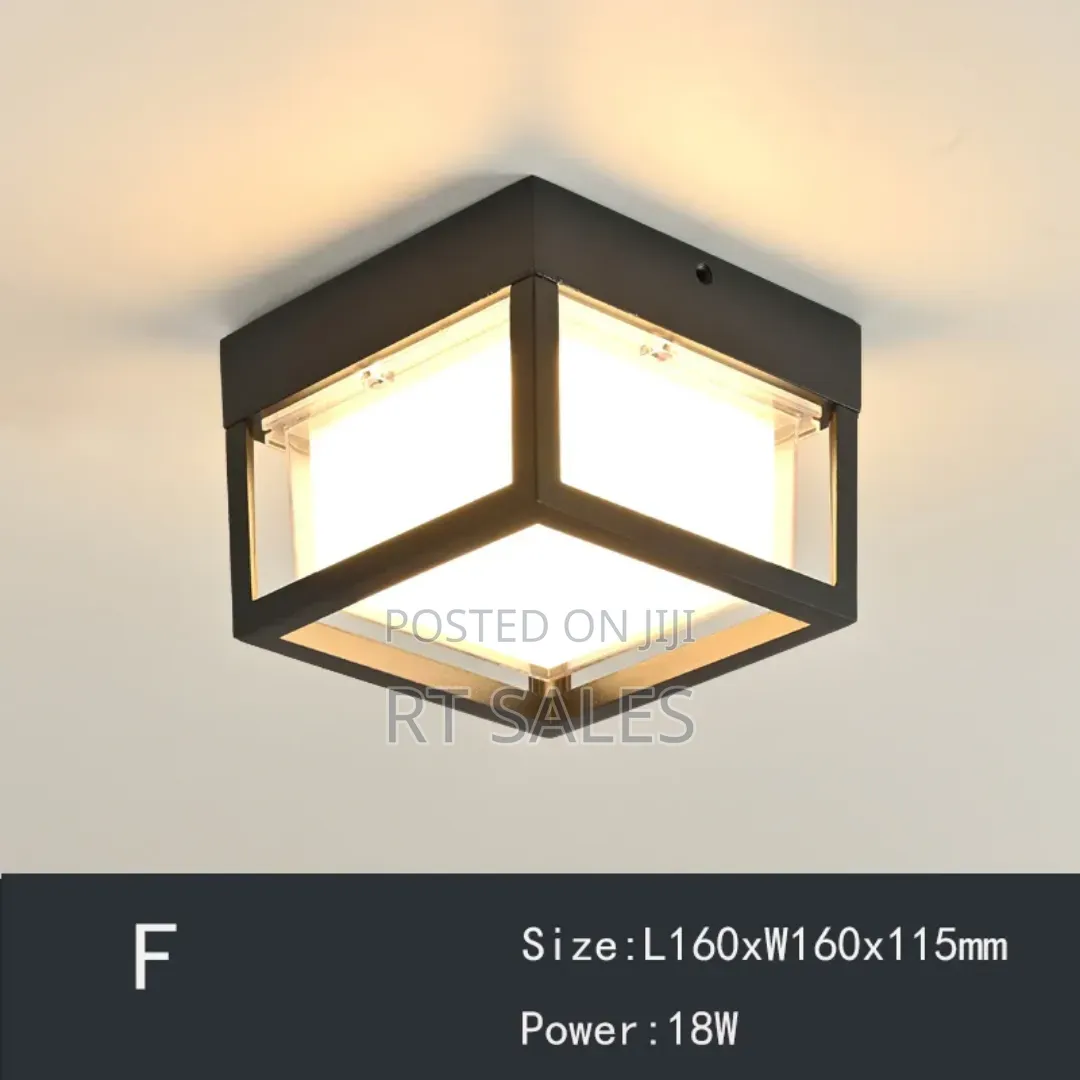 Black Wall Light