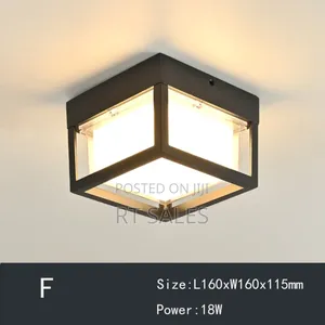 Black Wall Light