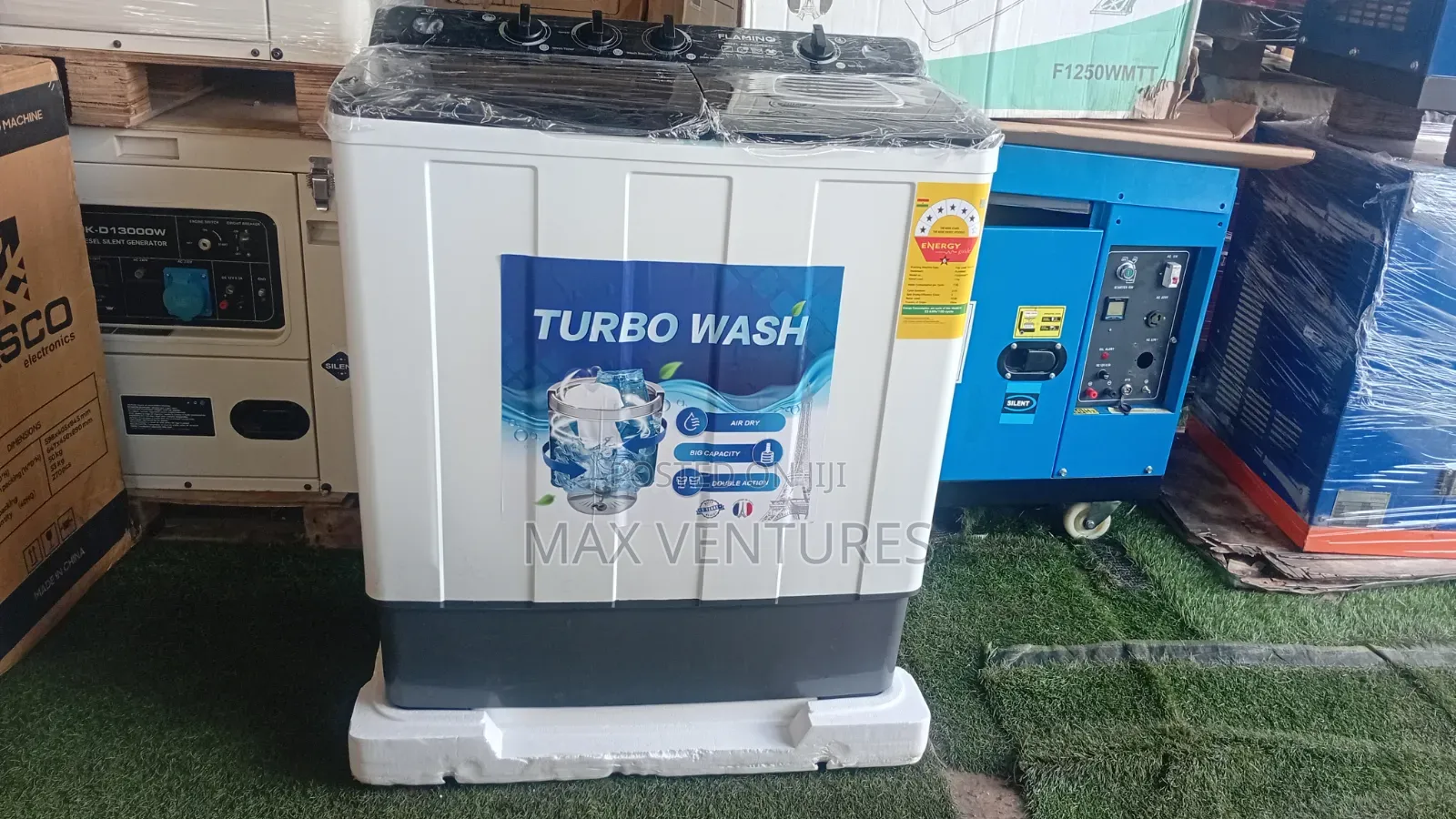 Flamino 118l Washing Machine – Powerful Capacity 11kg
