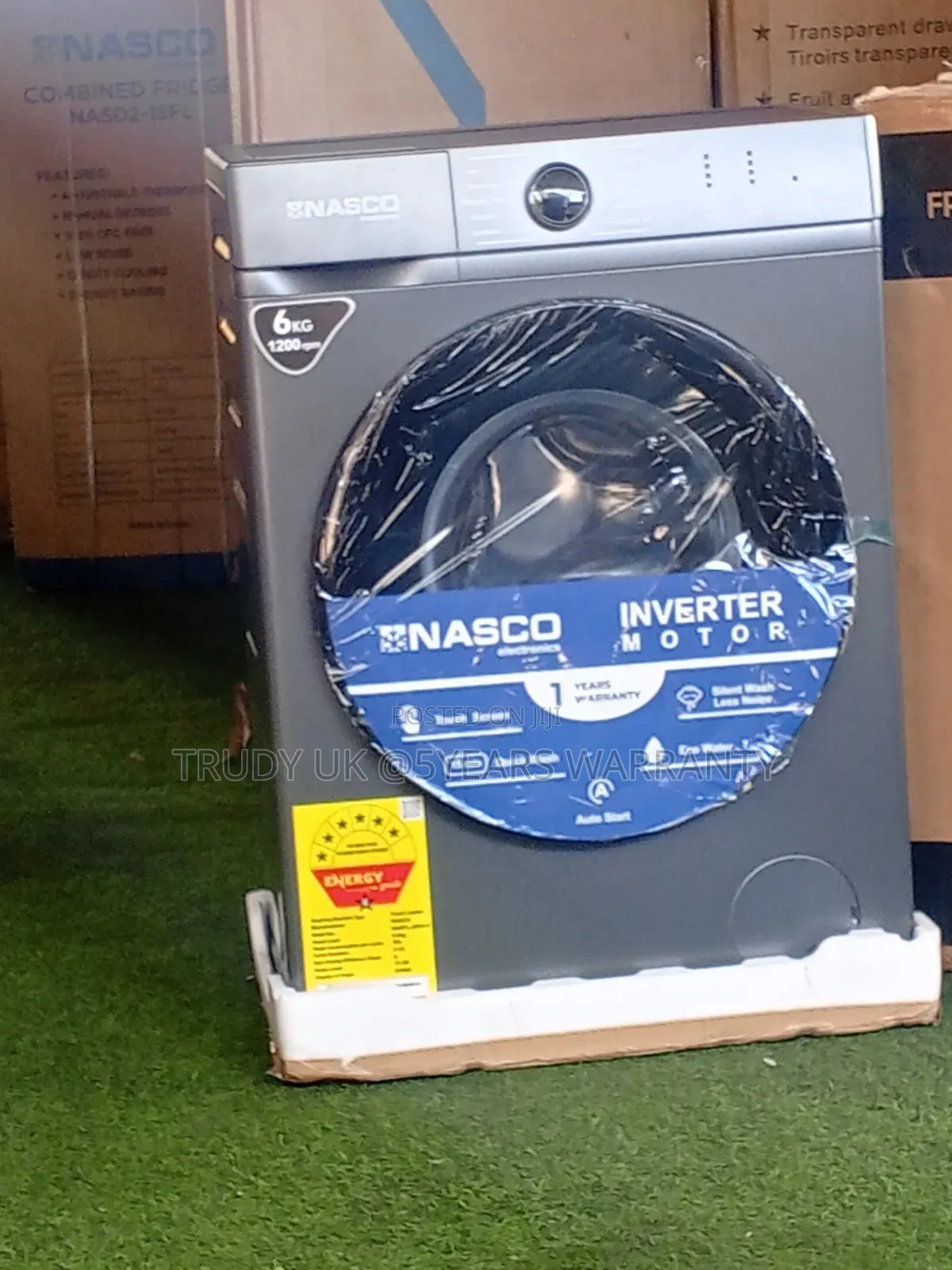 Nasco 6kg Front Load Washing Machine – Modern Reliable