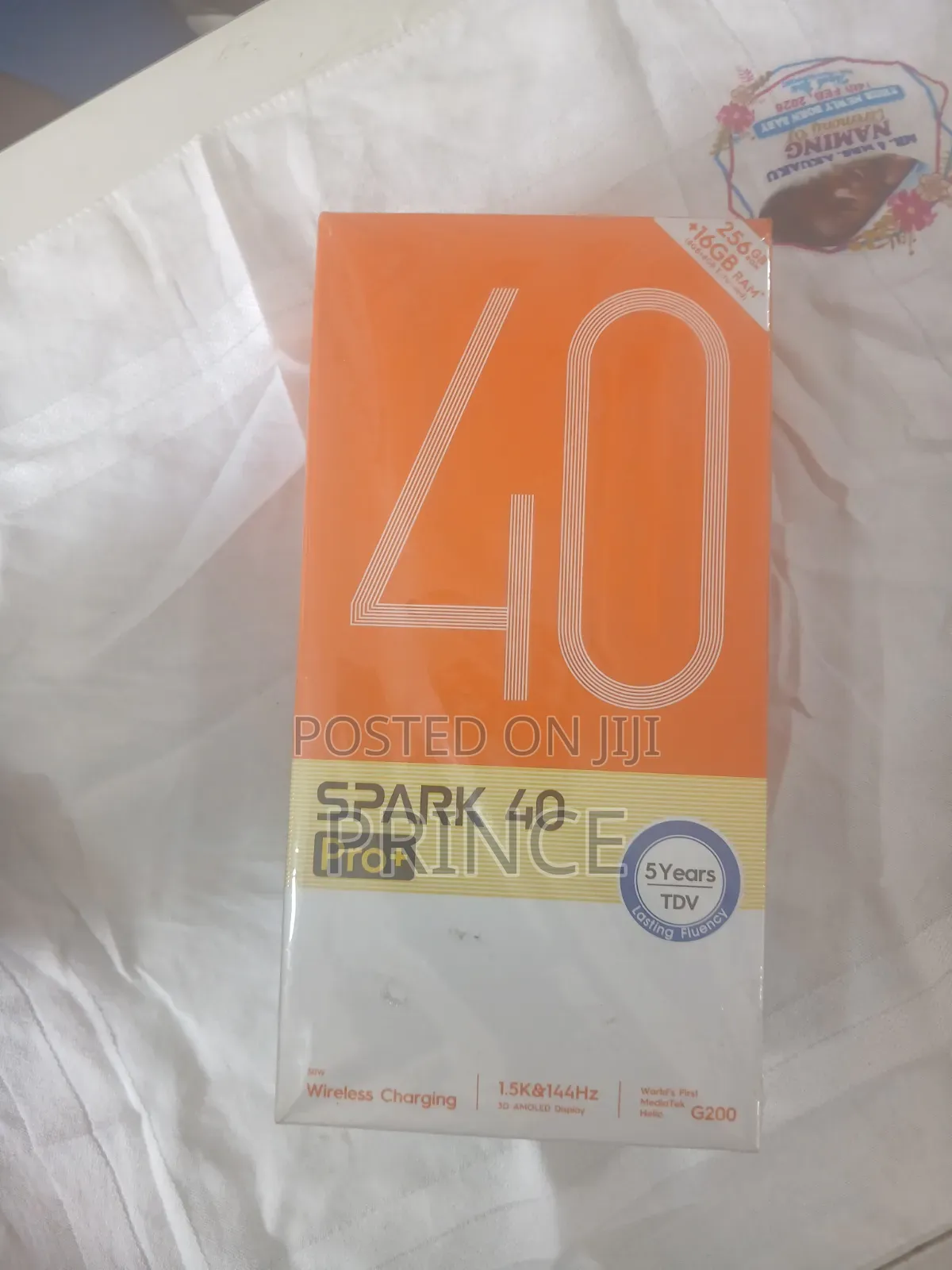 New Tecno Spark 40 Pro+ 256 GB Black