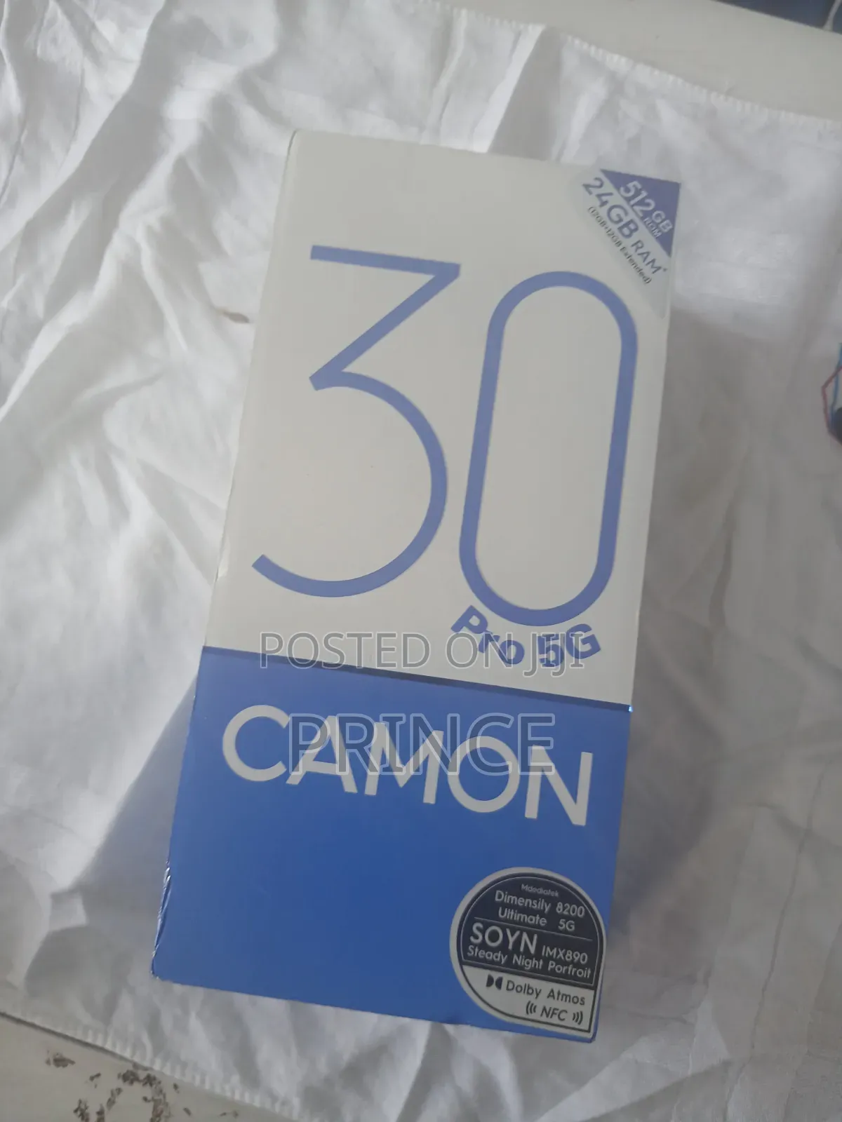 New Tecno Camon 30 Pro 5G 512 GB Gold